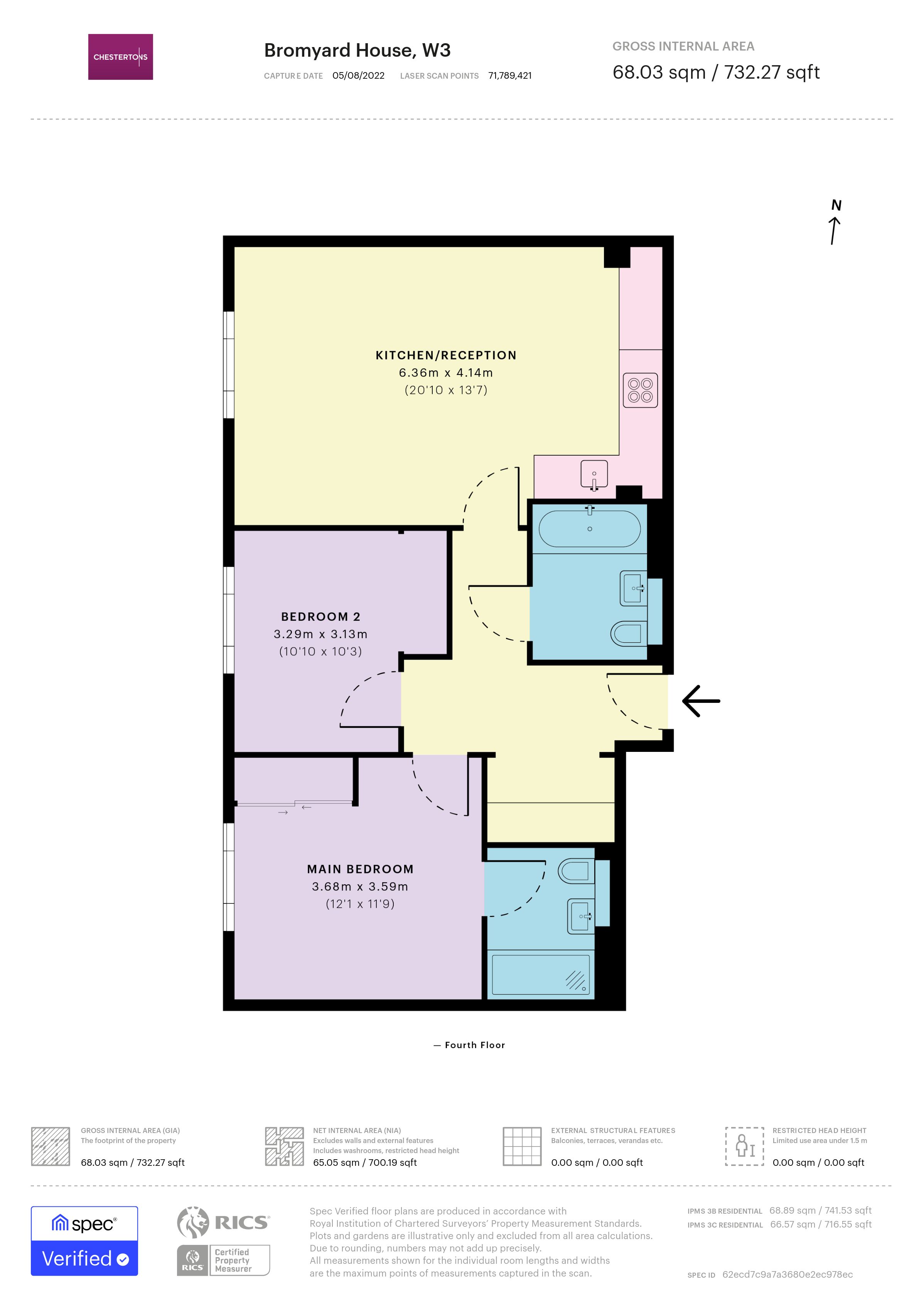 Bromyard House, Bromyard Avenue W3, 2 bedroom flat to rent 66496181