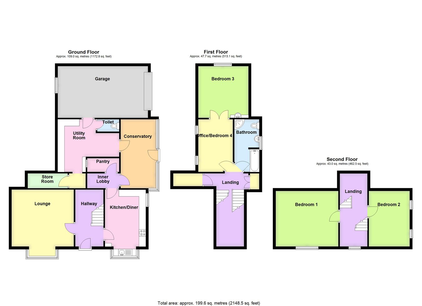 School House Farm, Boston floorplan