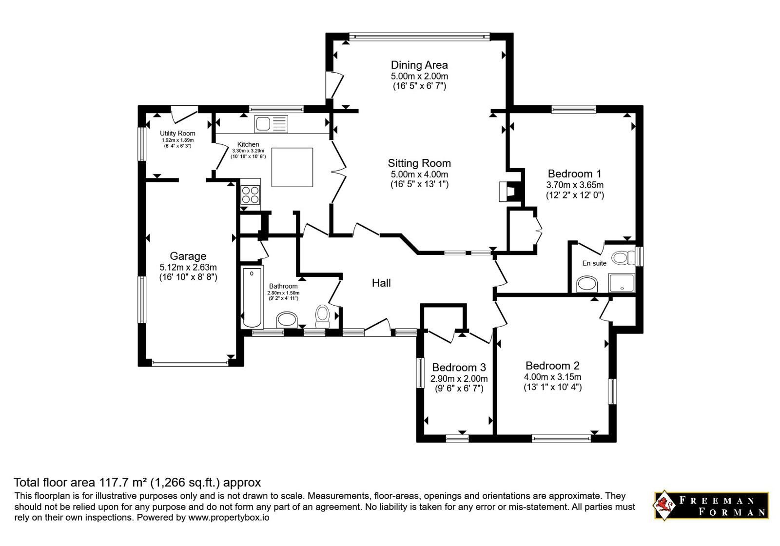 Dowlans,, Langham Road, East Sussex floorplan