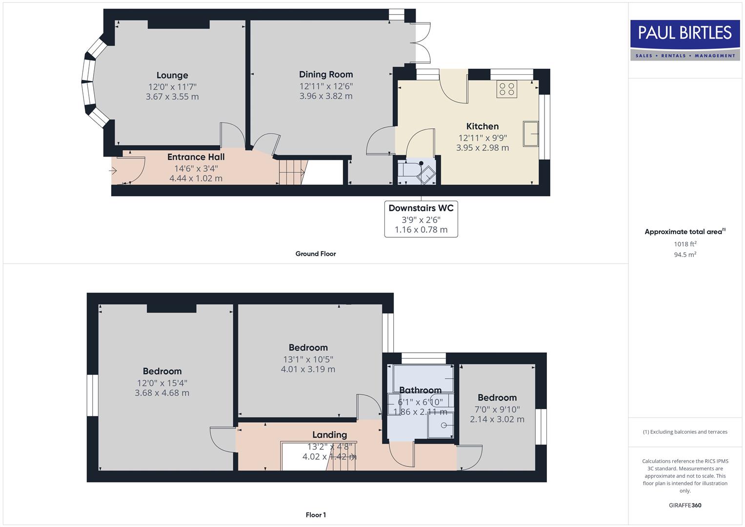 53, The Crescent, Trafford floorplan