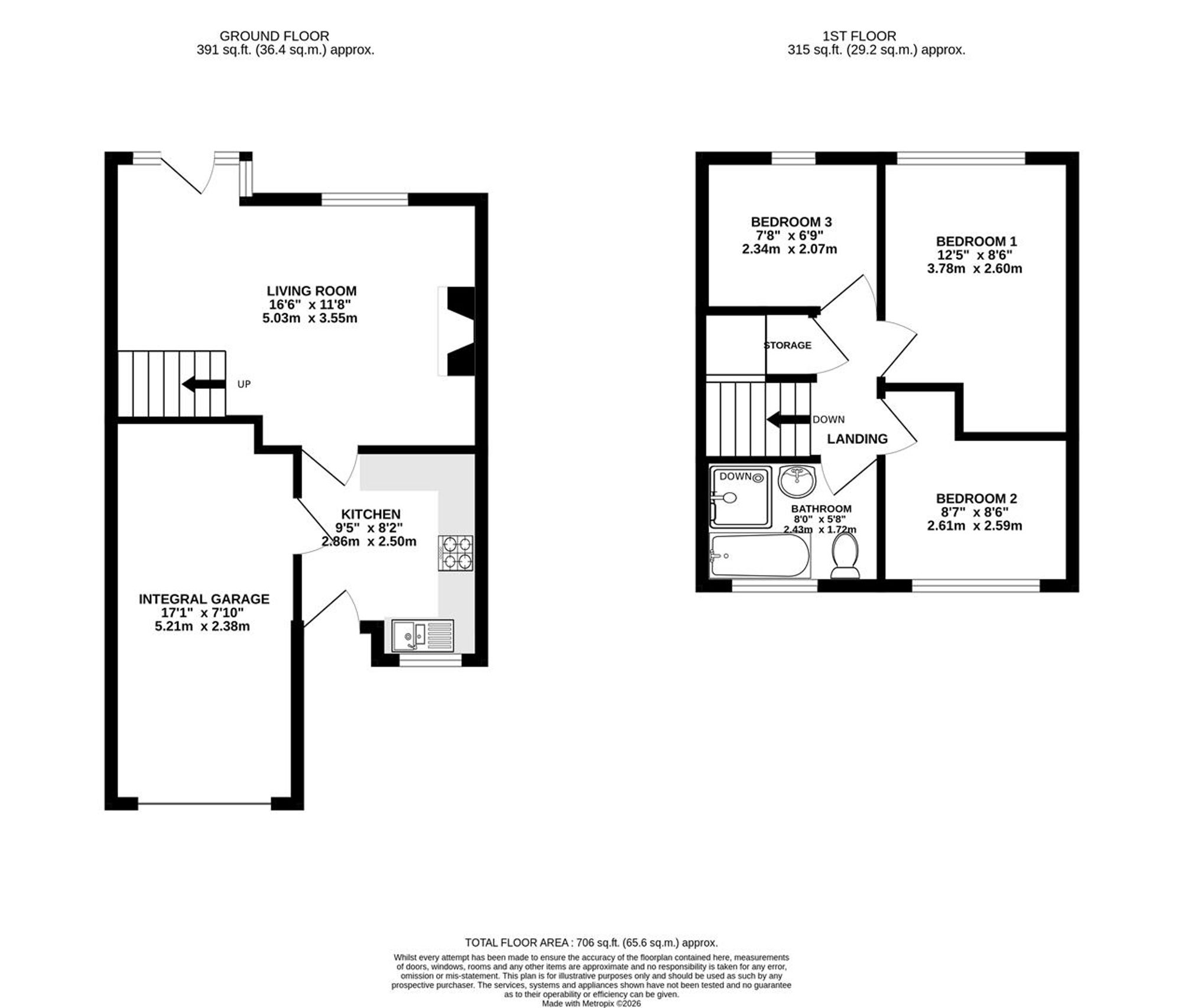 32 Sherbourne Avenue, Chesterfield floorplan
