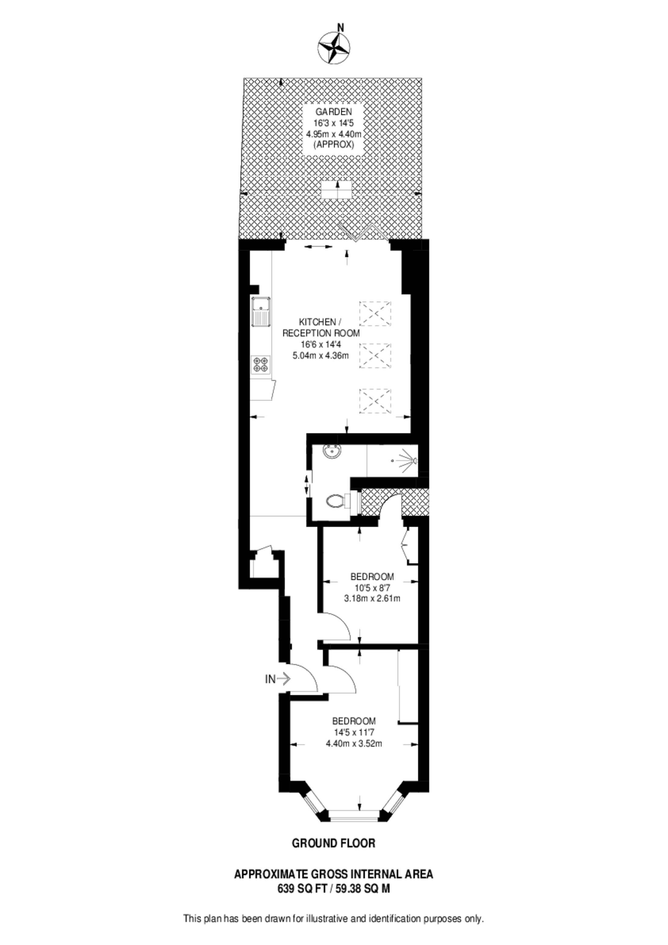 Camborne Road, Southfields floorplan