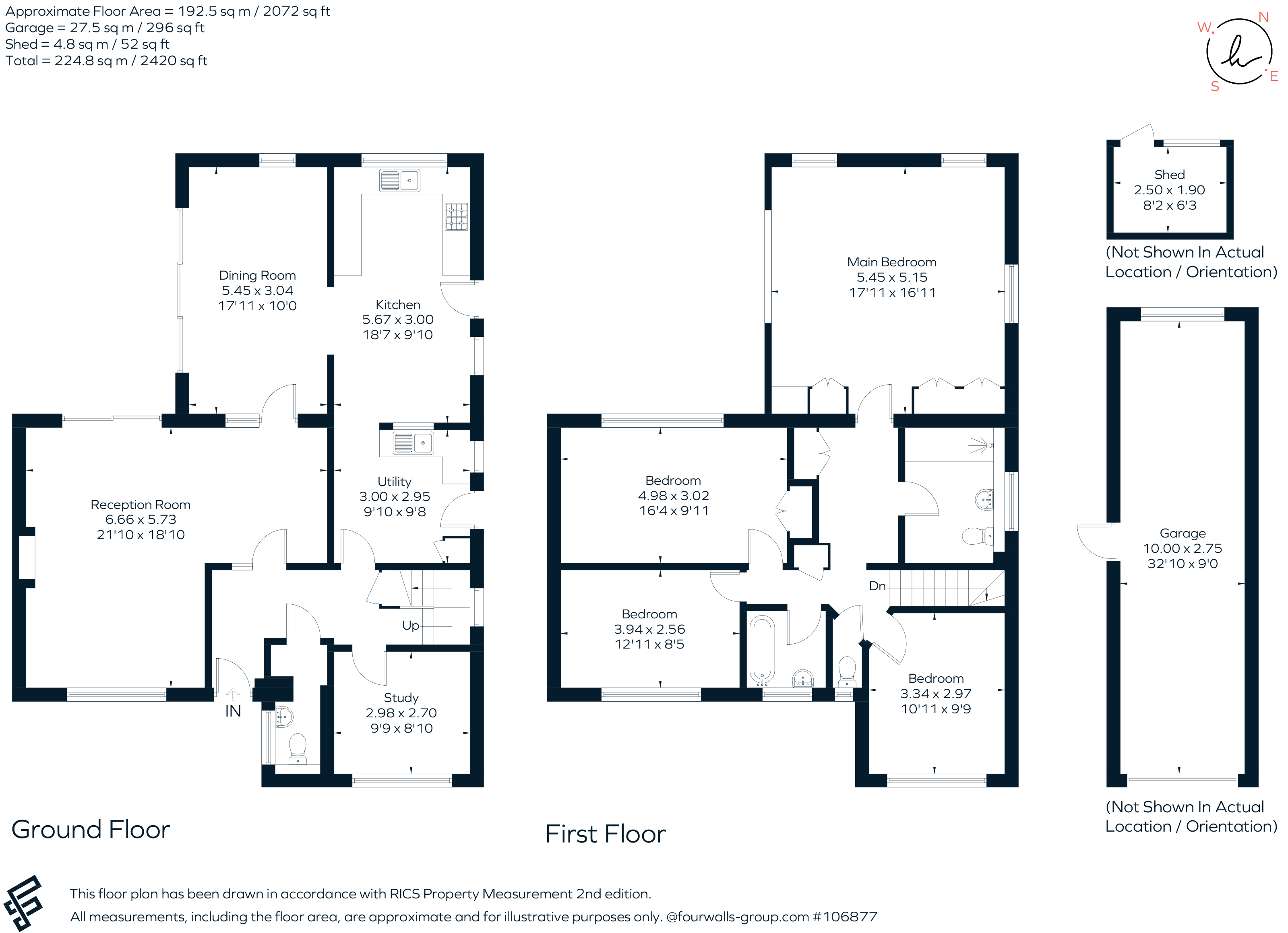 Estoril, Onslow Road, Sunningdale floorplan