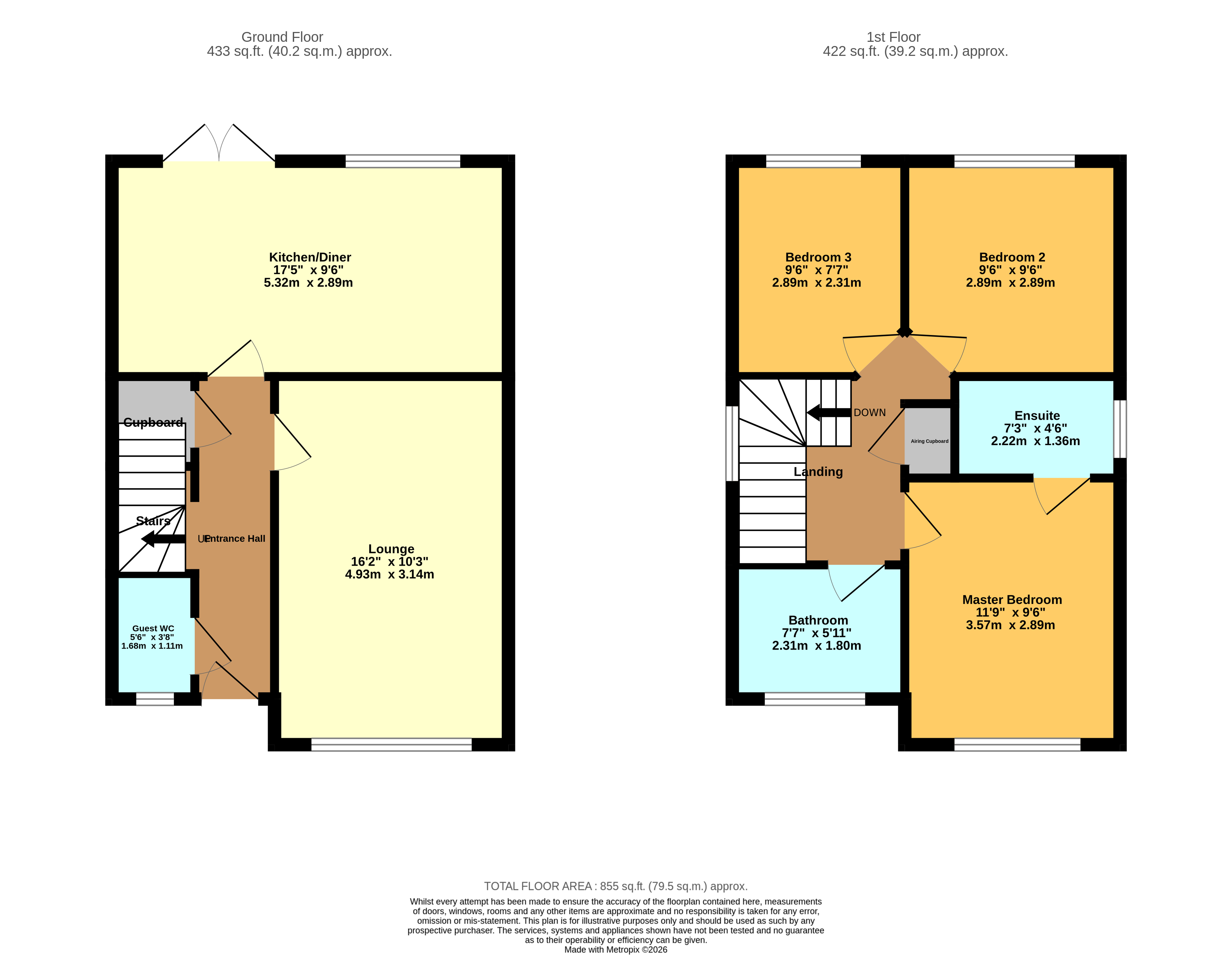 22, Hill Croft Gardens, Wolverhampton floorplan