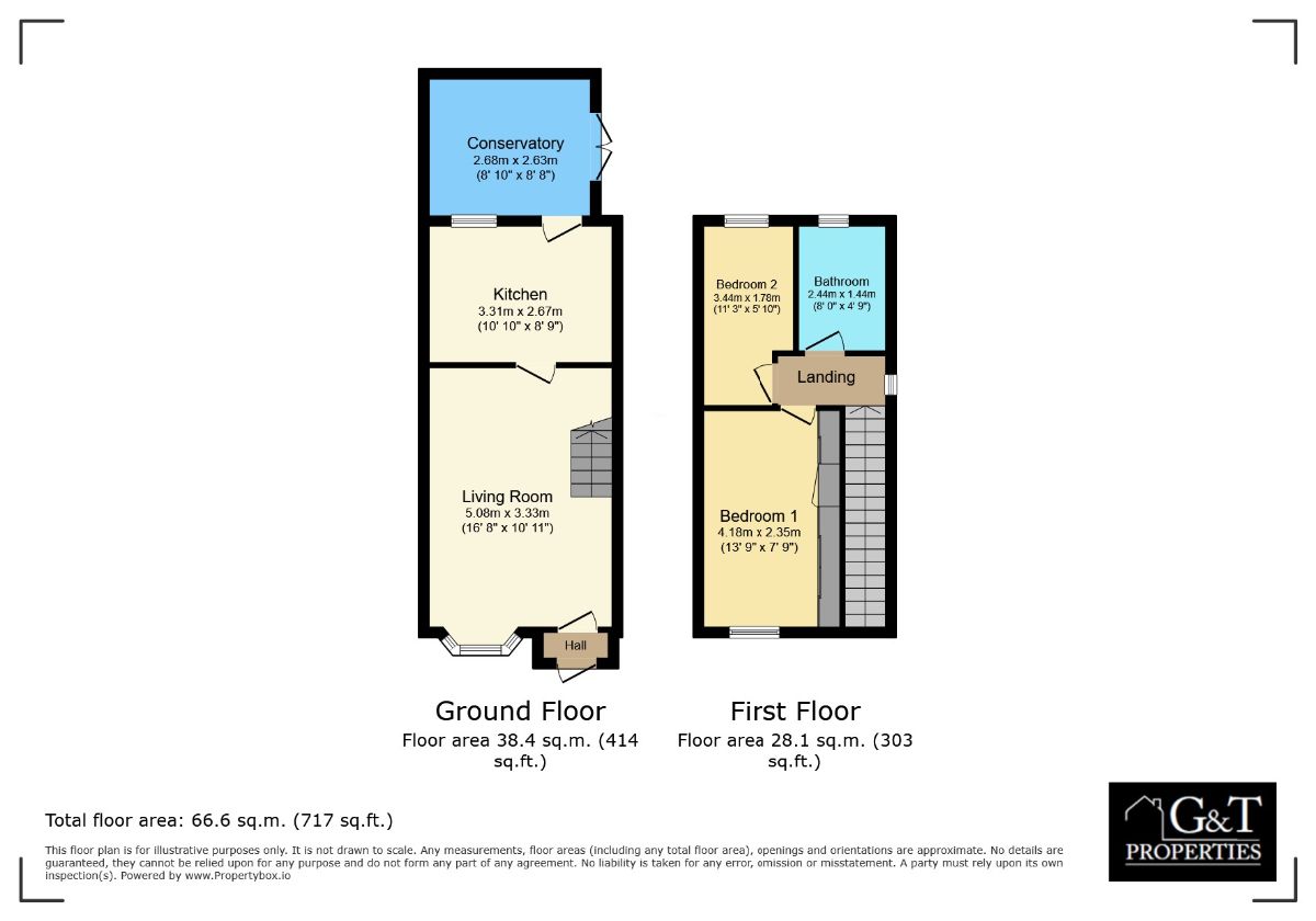 133 Commonside, Brierley Hill floorplan