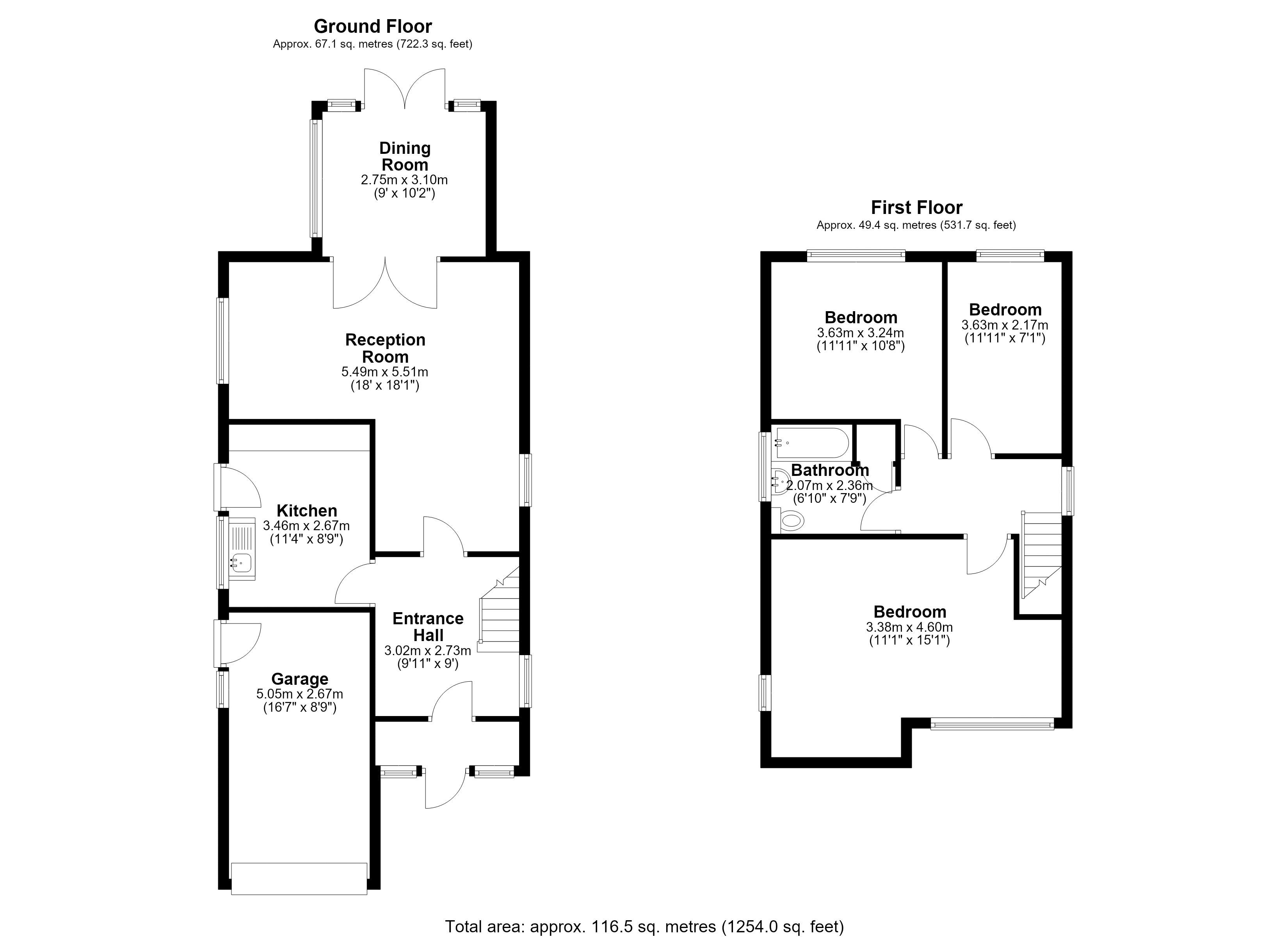 27a, Bramble Road, Hatfield floorplan