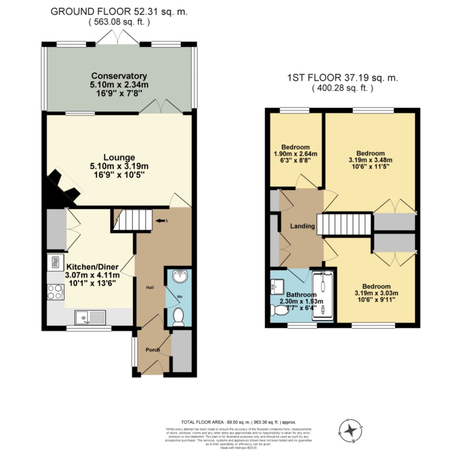 7, Kingsland Gardens, Deal floorplan