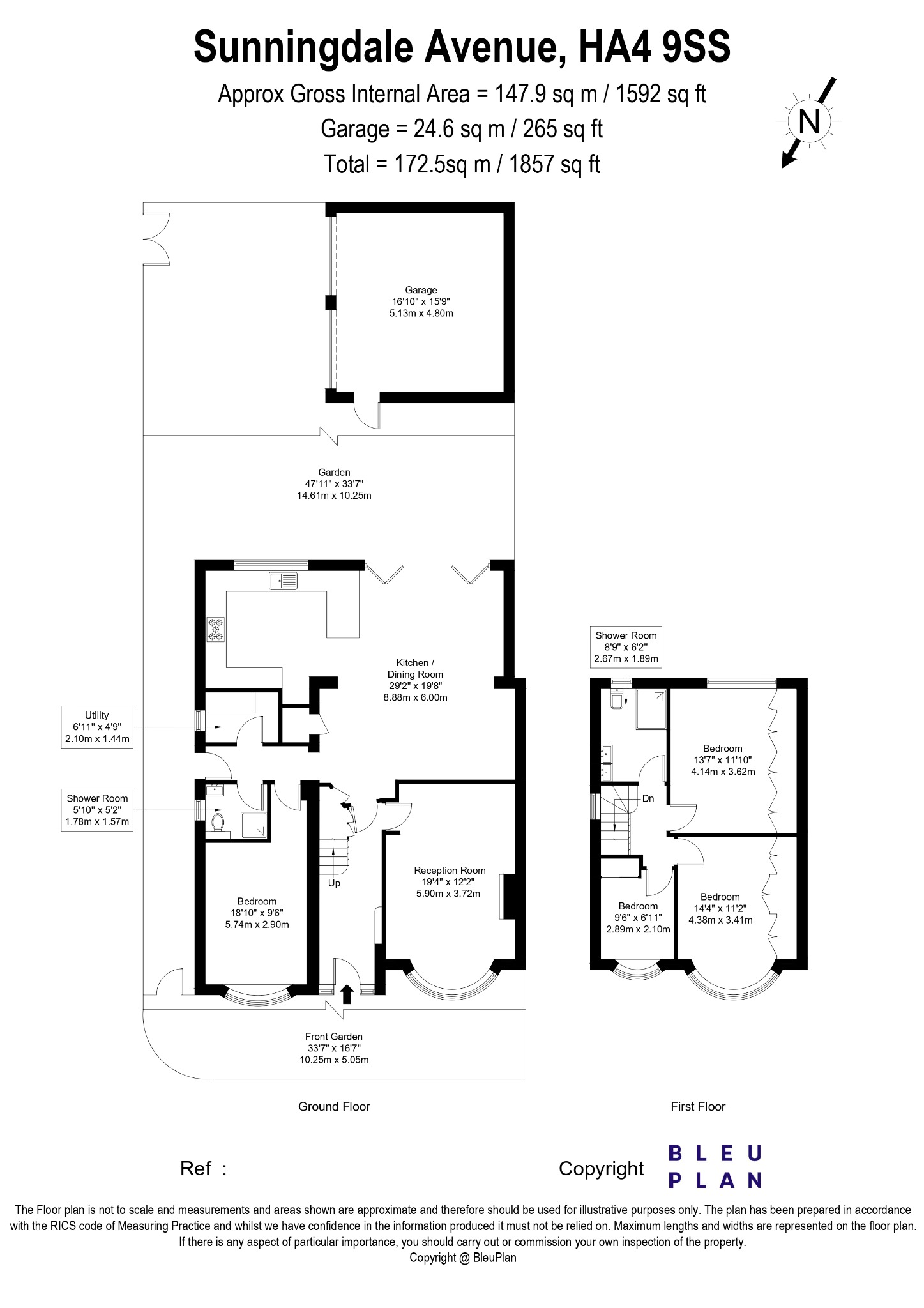 Ruislip, Greater London floorplan