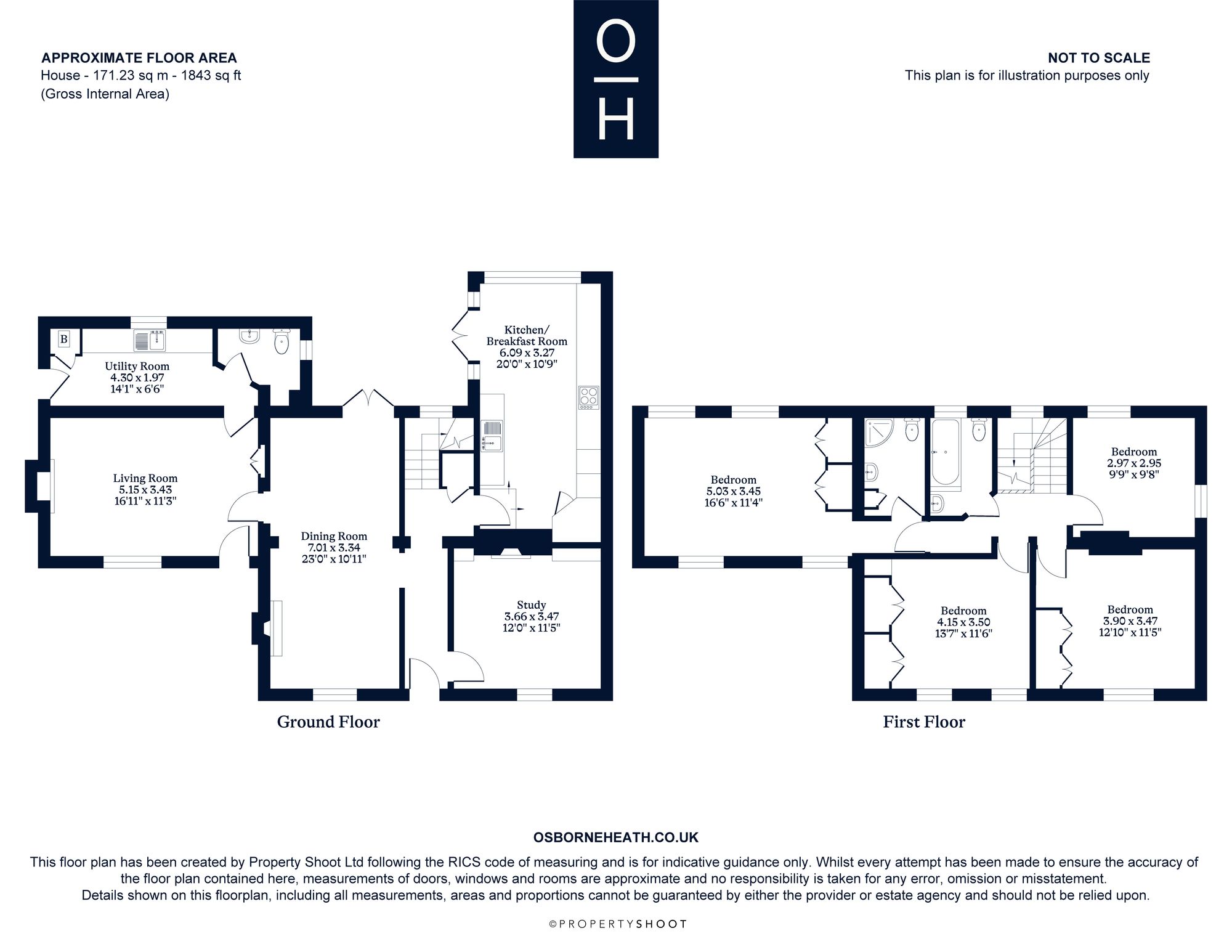 Farthings House Lovel Road, Windsor floorplan
