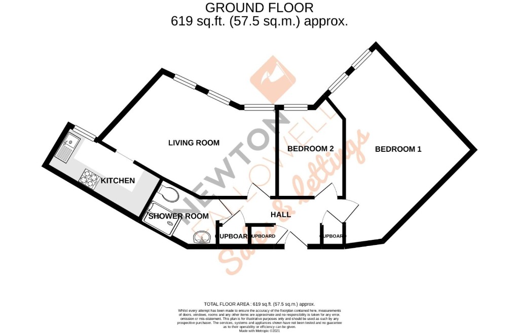 Welland Mews, Stamford PE9, 2 bedroom flat for sale 61783607
