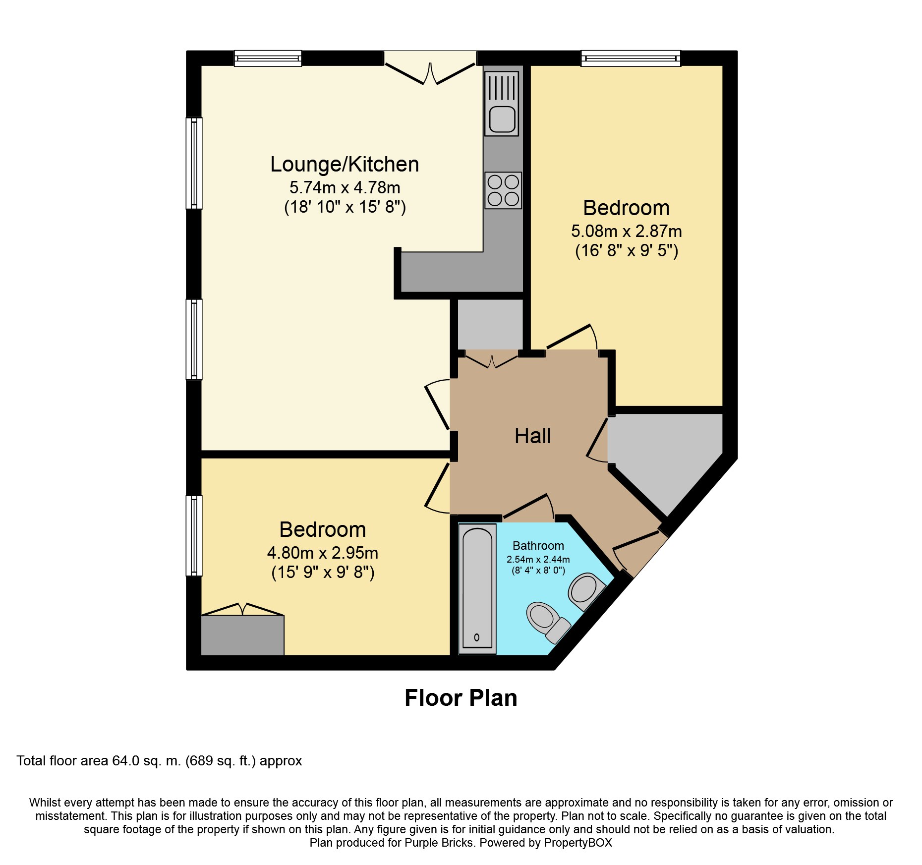 2 Bedrooms Flat for sale in The Nave, Basildon SS15