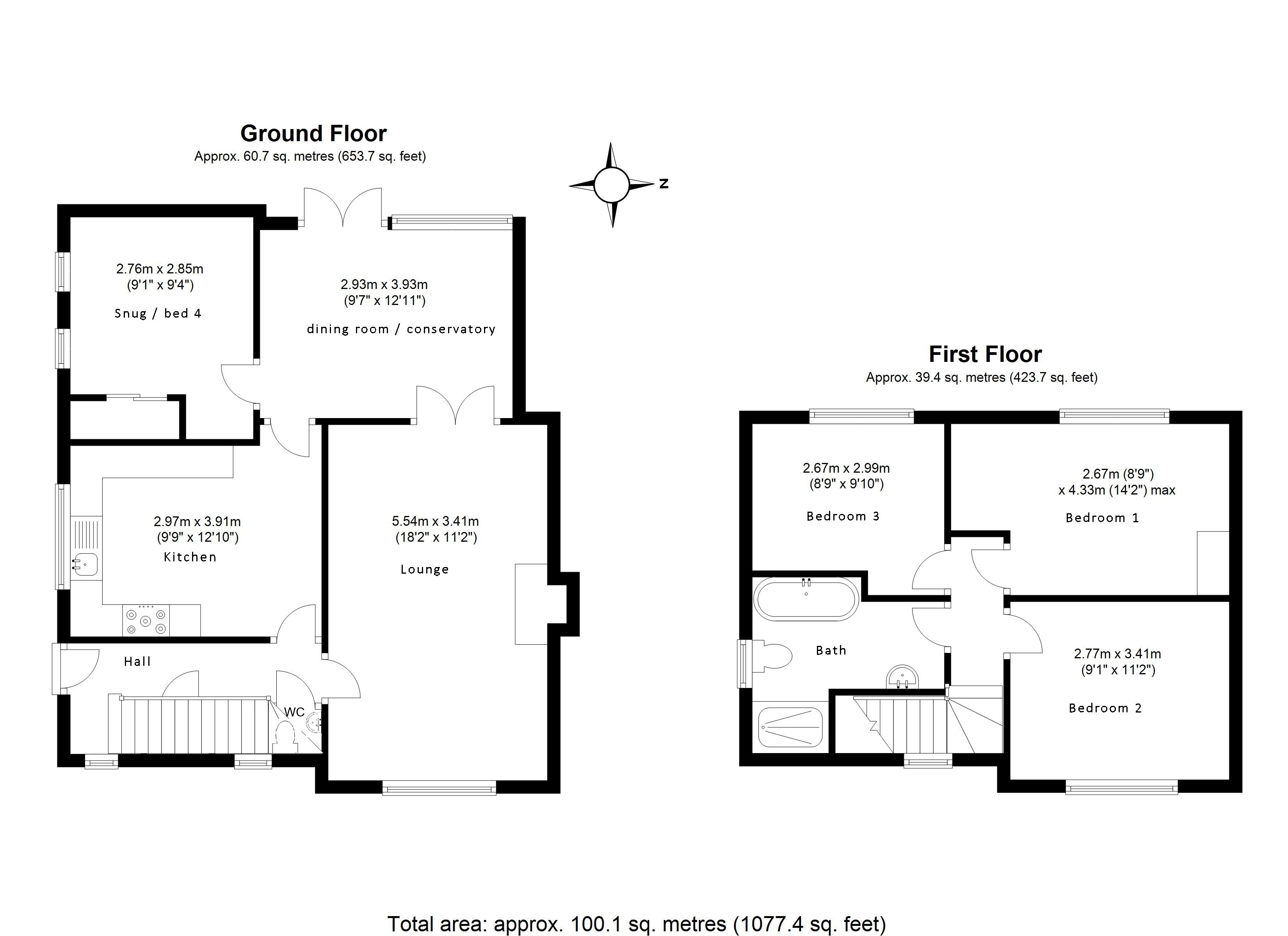 32, Gun Road Gardens, Hertfordshire floorplan