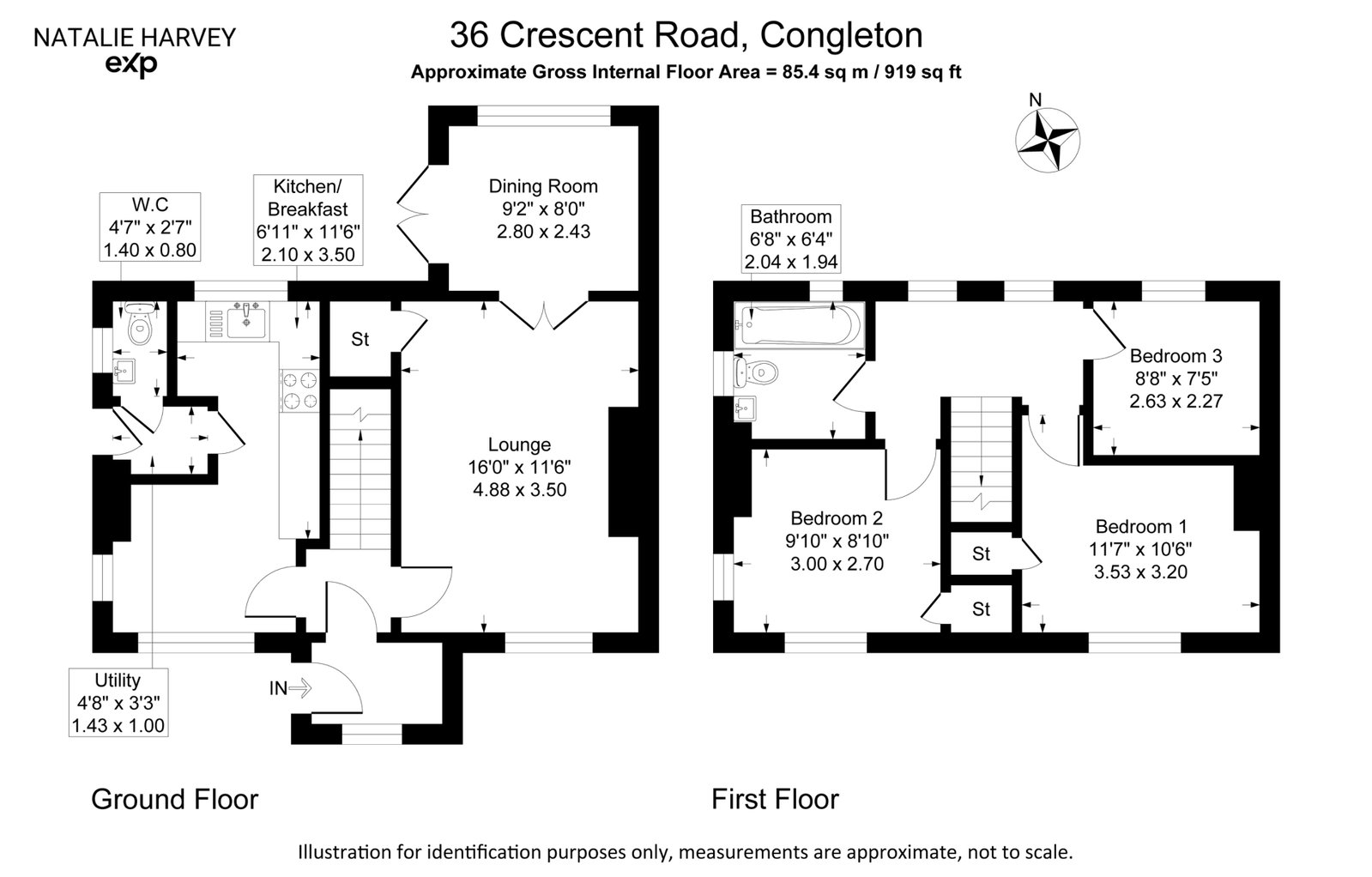 Crescent Road, Congleton floorplan