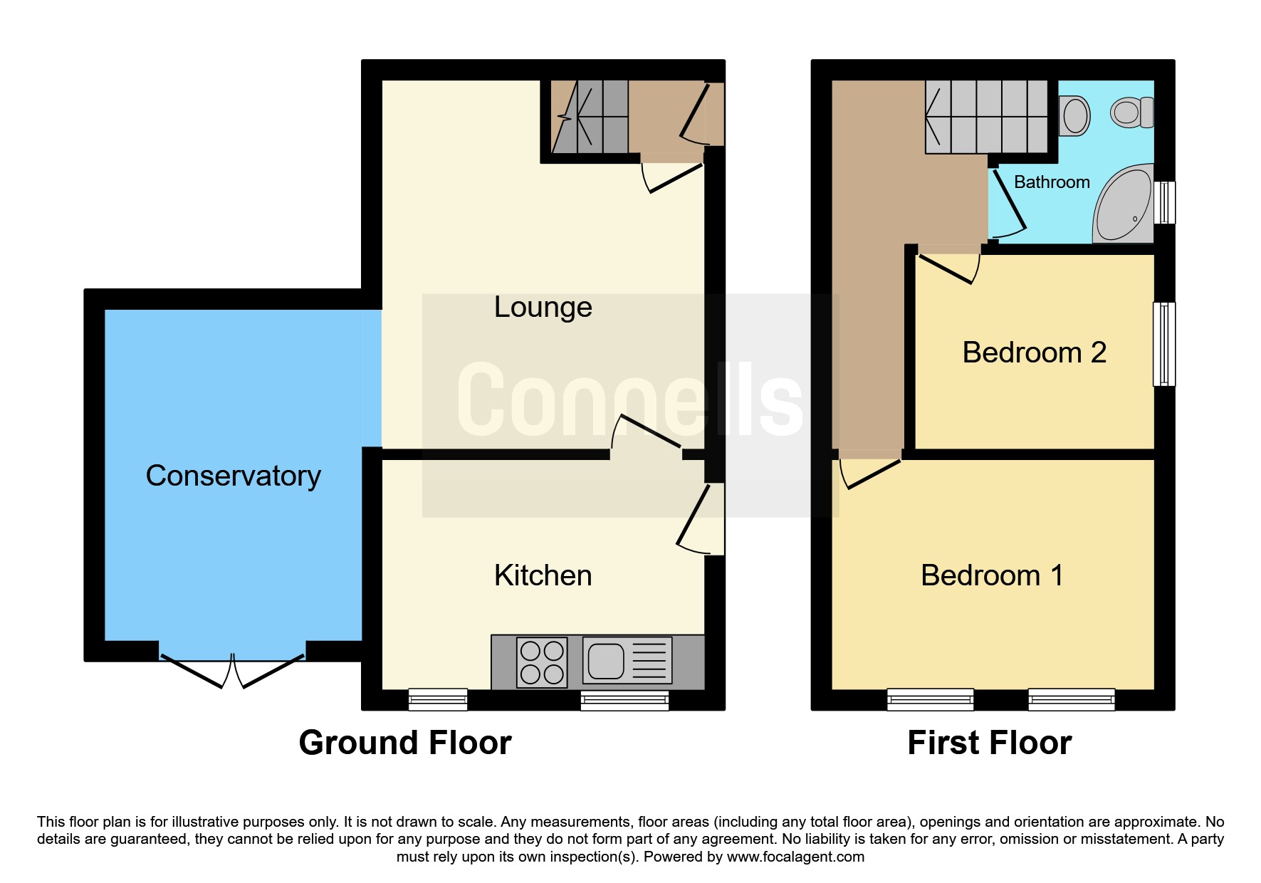 Cottage 1, The Old School House, Leamington Road, Rugby floorplan