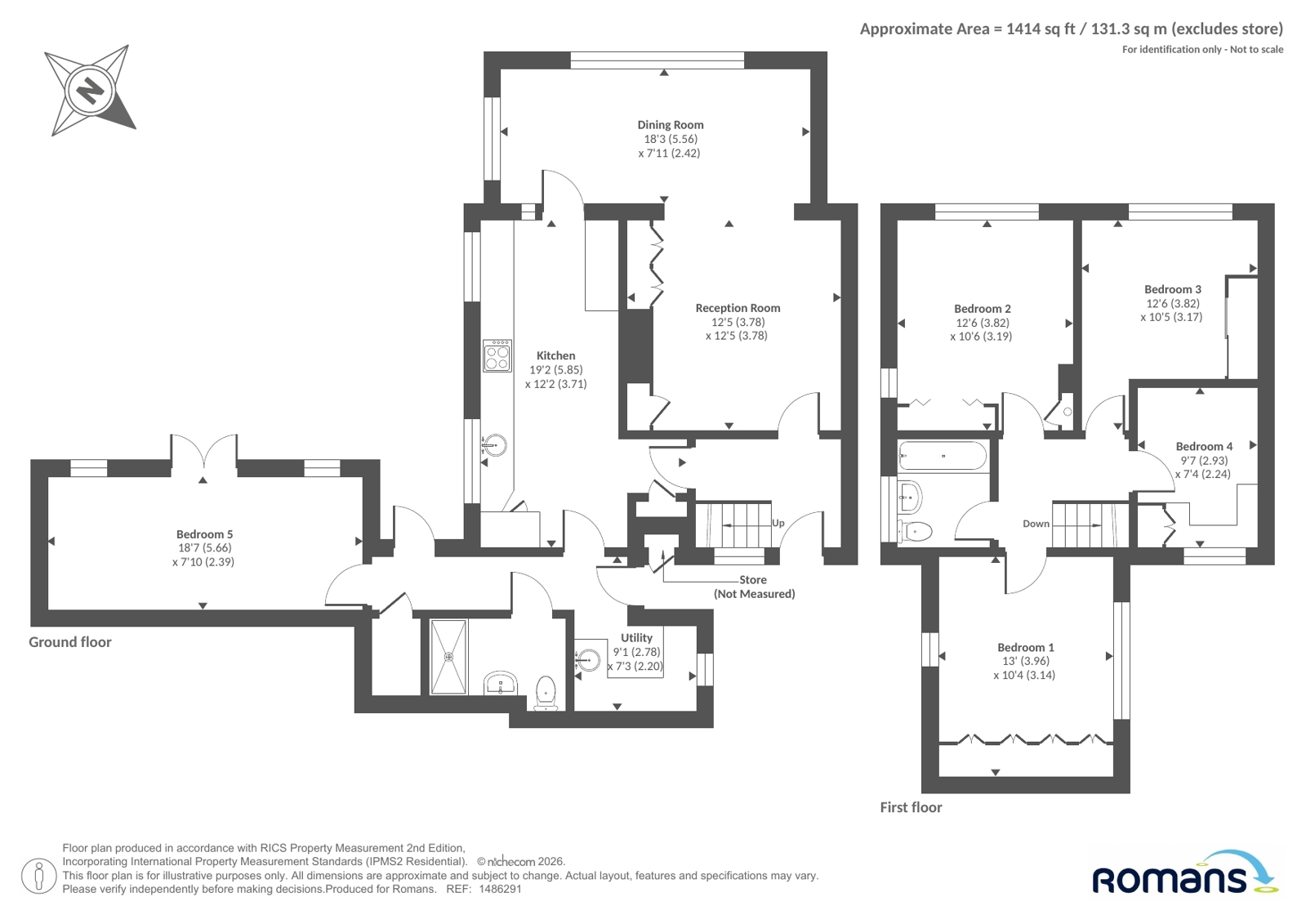 59, Winchgrove Road, Berkshire floorplan