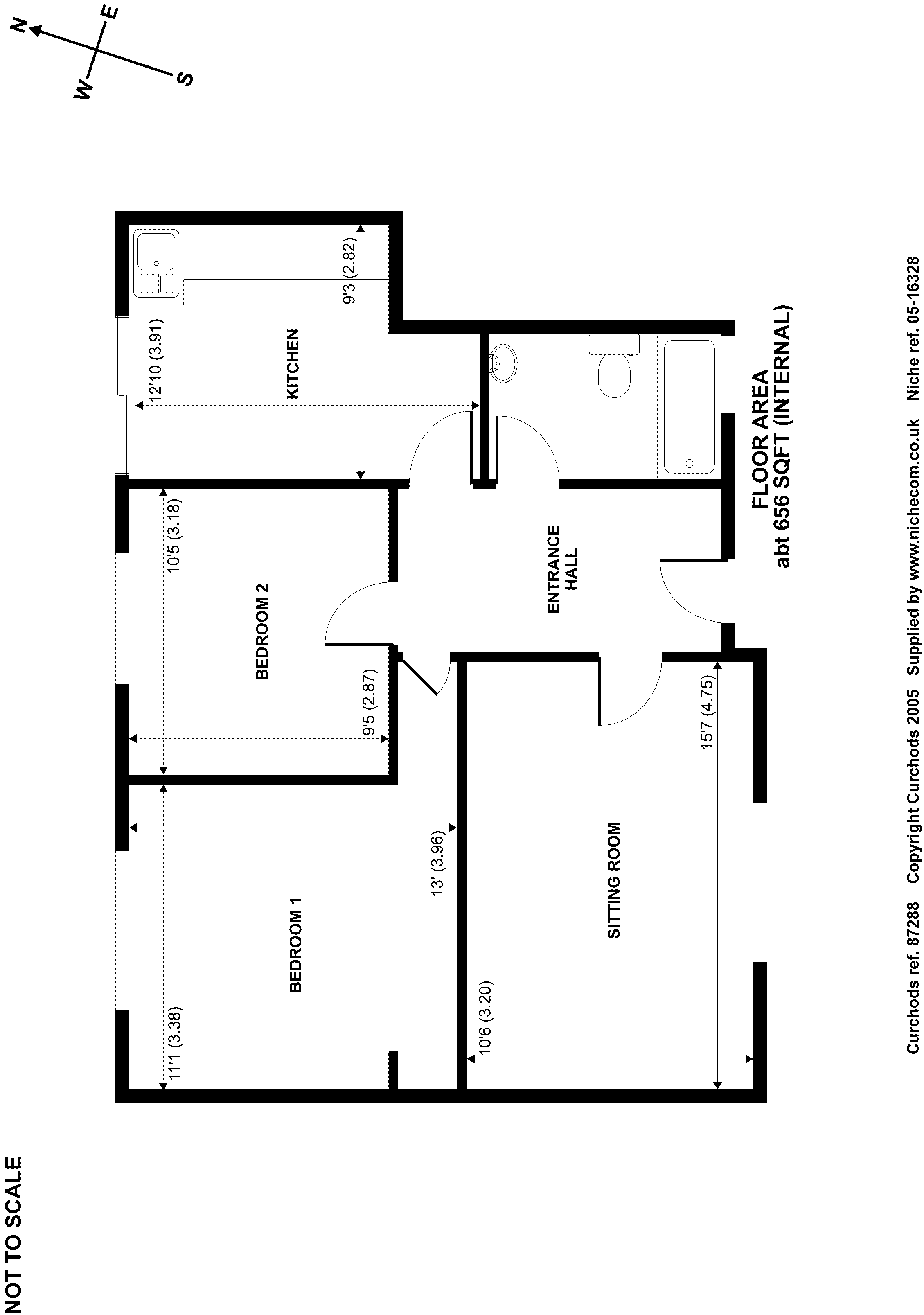 2 Bedrooms Flat for sale in Felix Road, Walton-On-Thames KT12