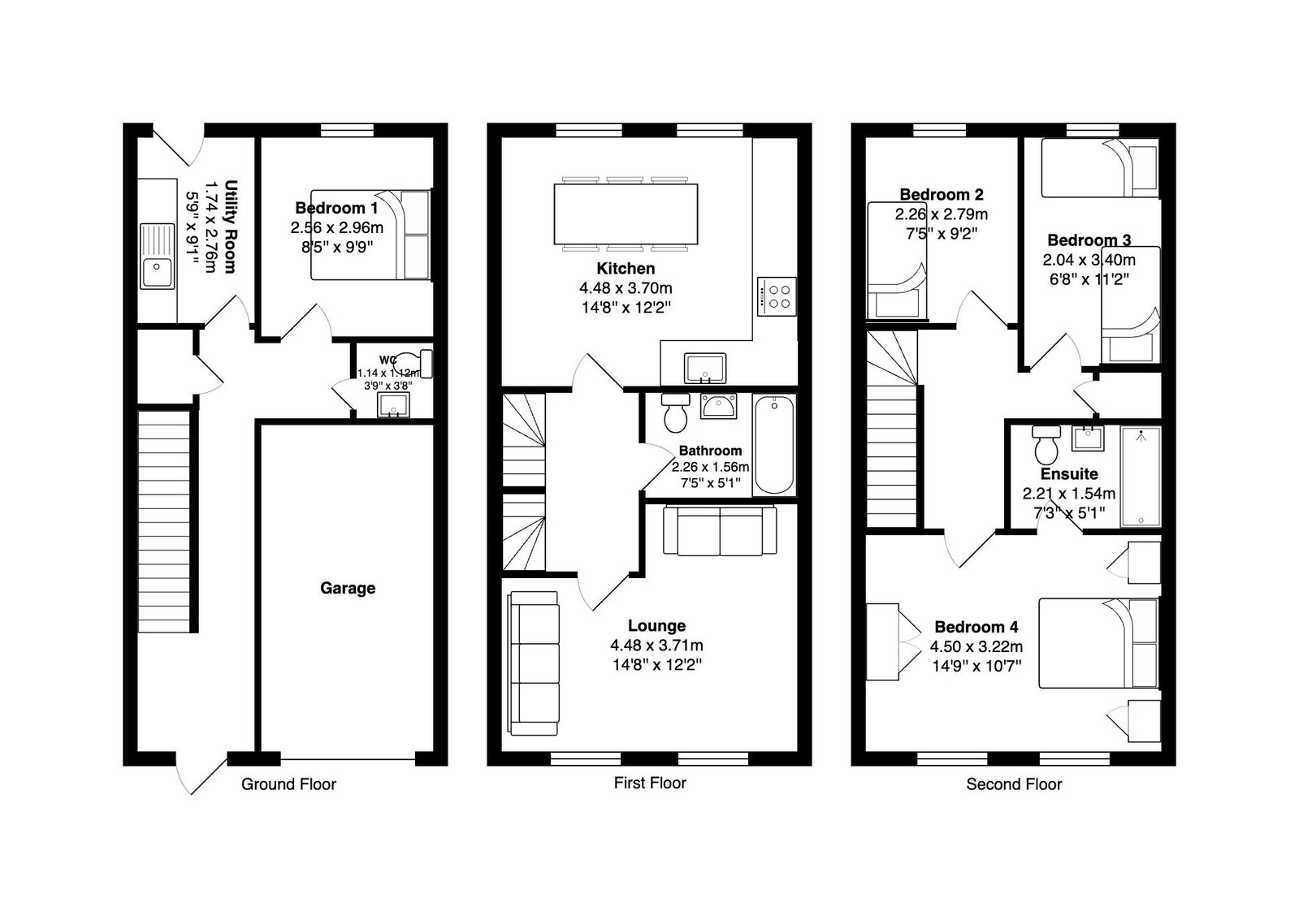 13, Whitehall Landing, Whitby floorplan