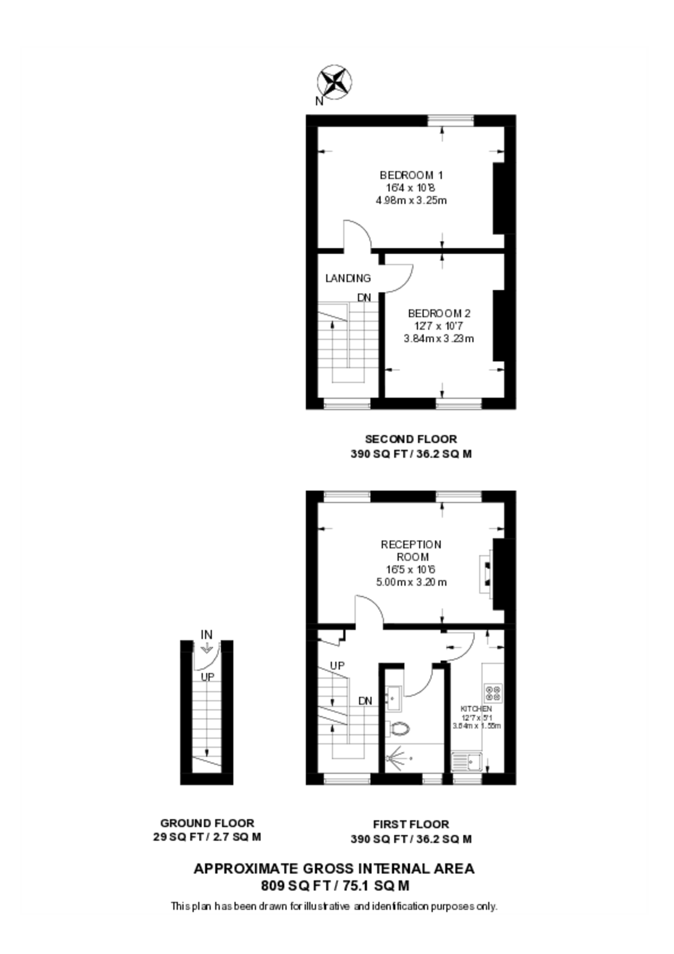 York Road, North Acton floorplan