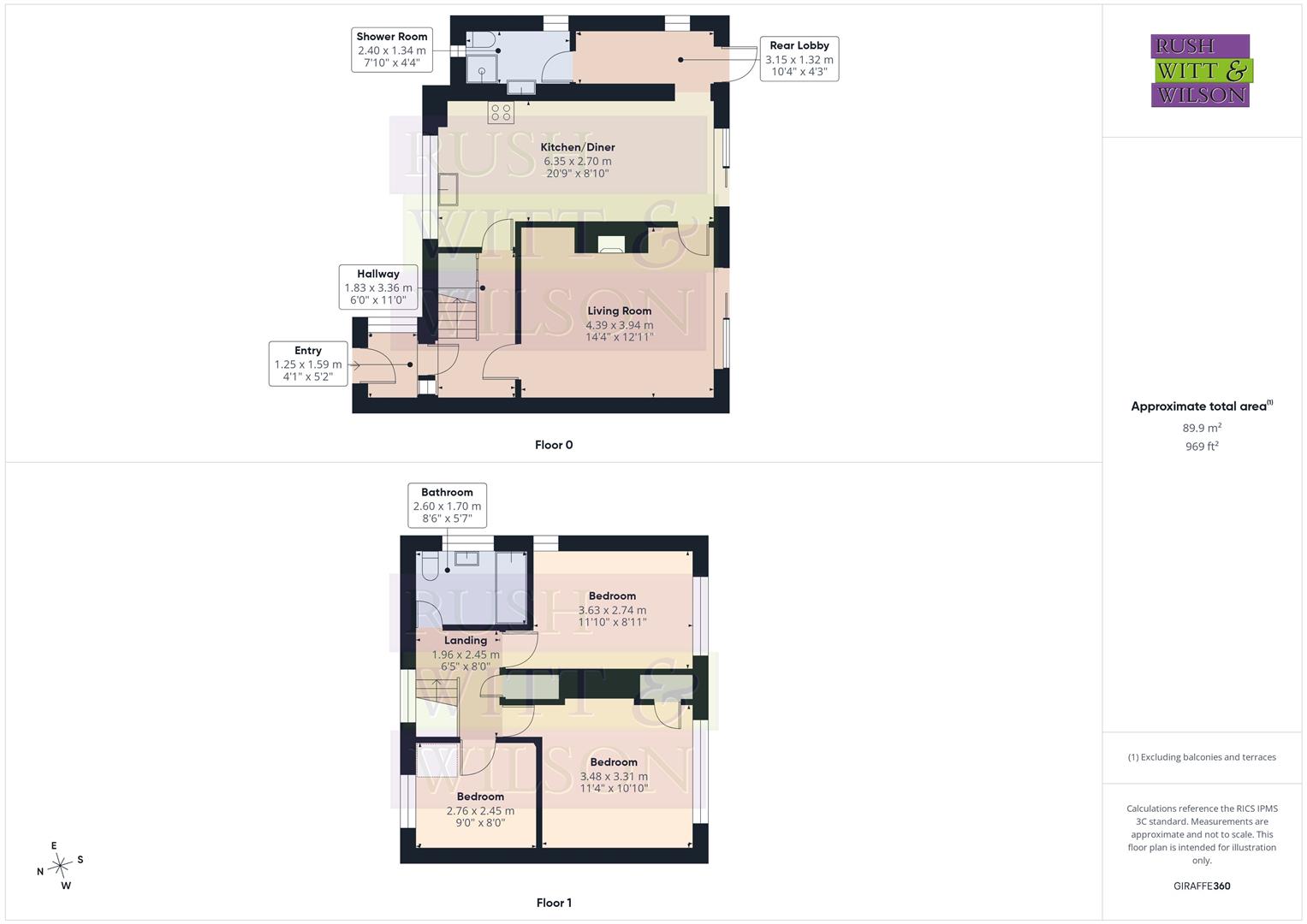 The Close, Rye floorplan