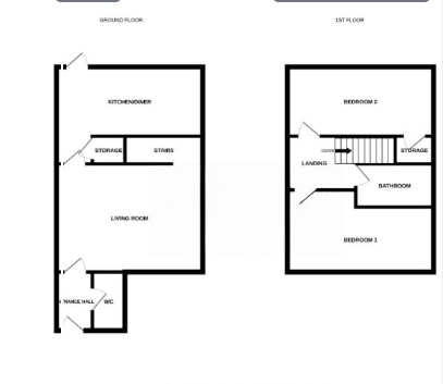 15, Henderson Avenue, Durham floorplan