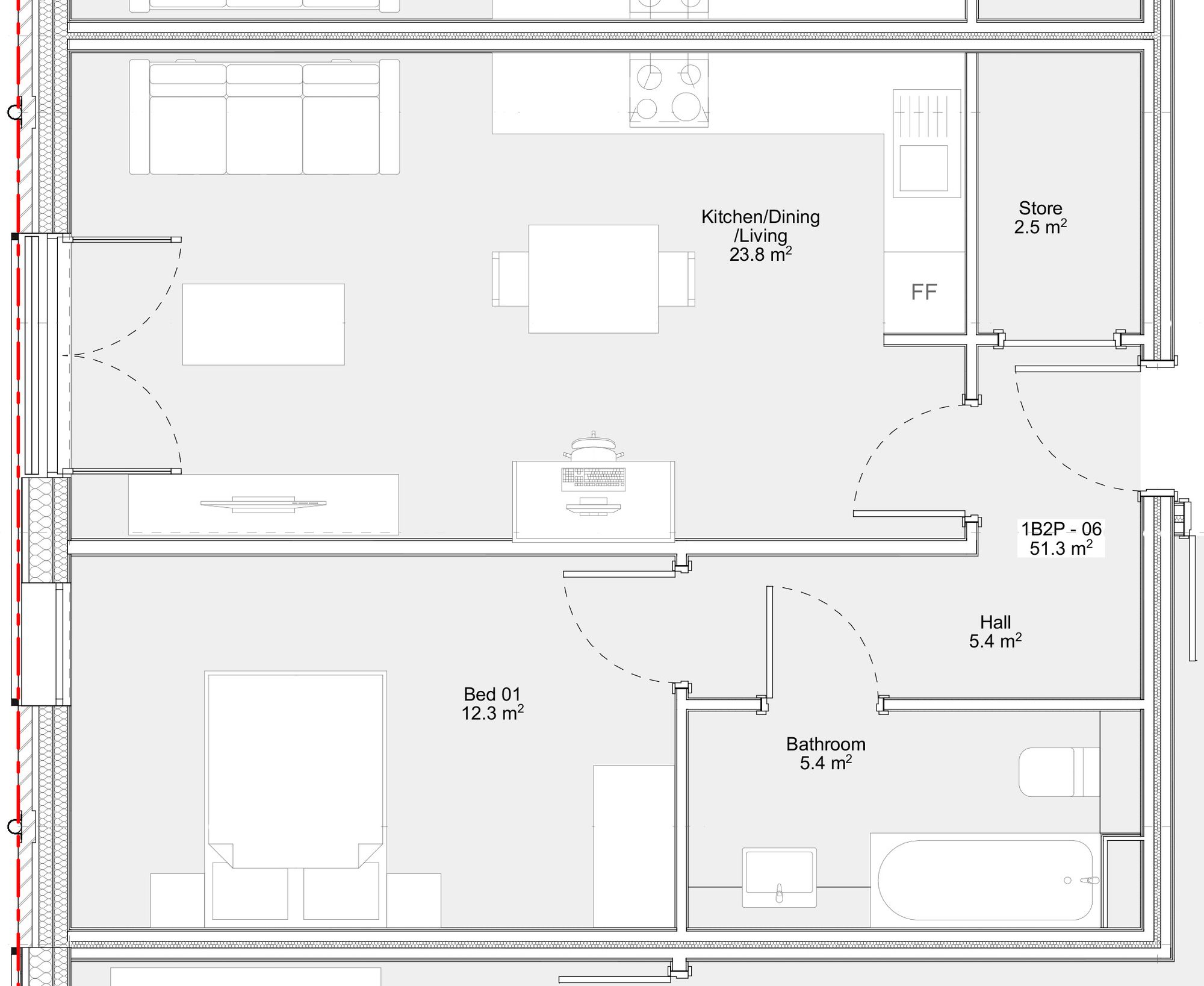 Flat 8a Church Corner House, Church Road, Haywards Heath floorplan