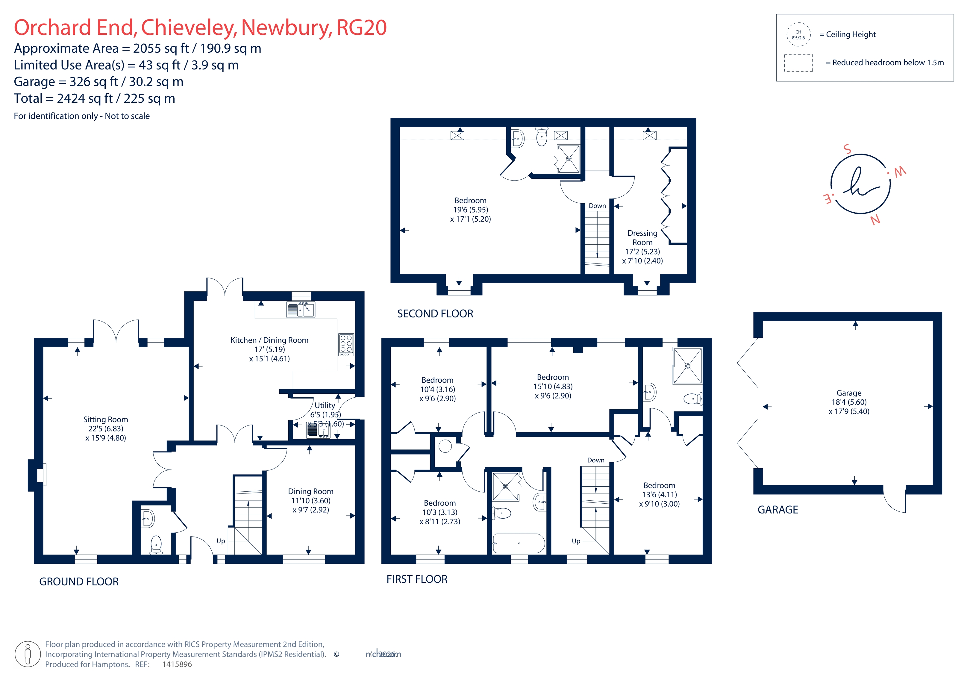 1, Orchard End, Newbury floorplan