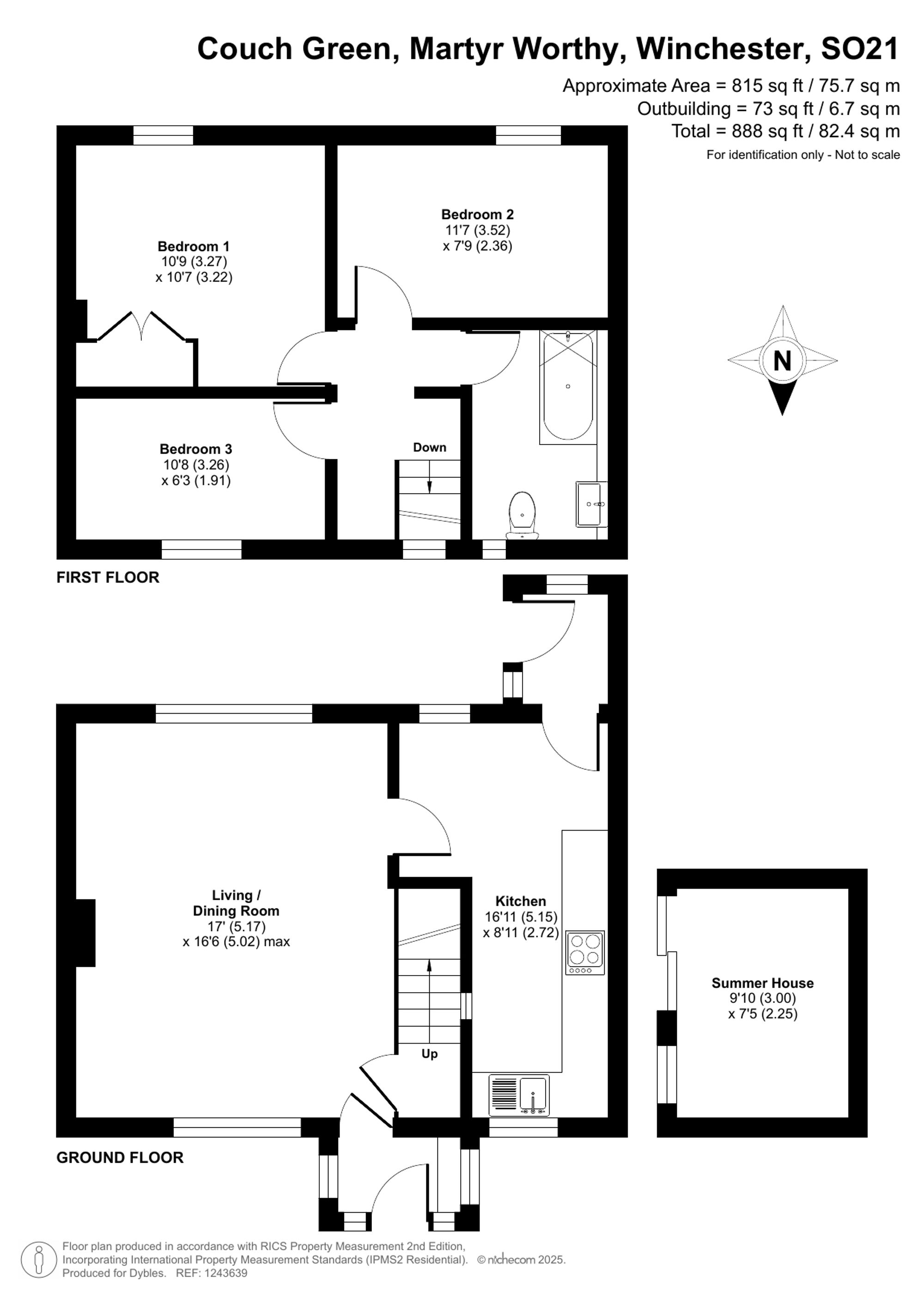 10 Couch Green, Winchester floorplan