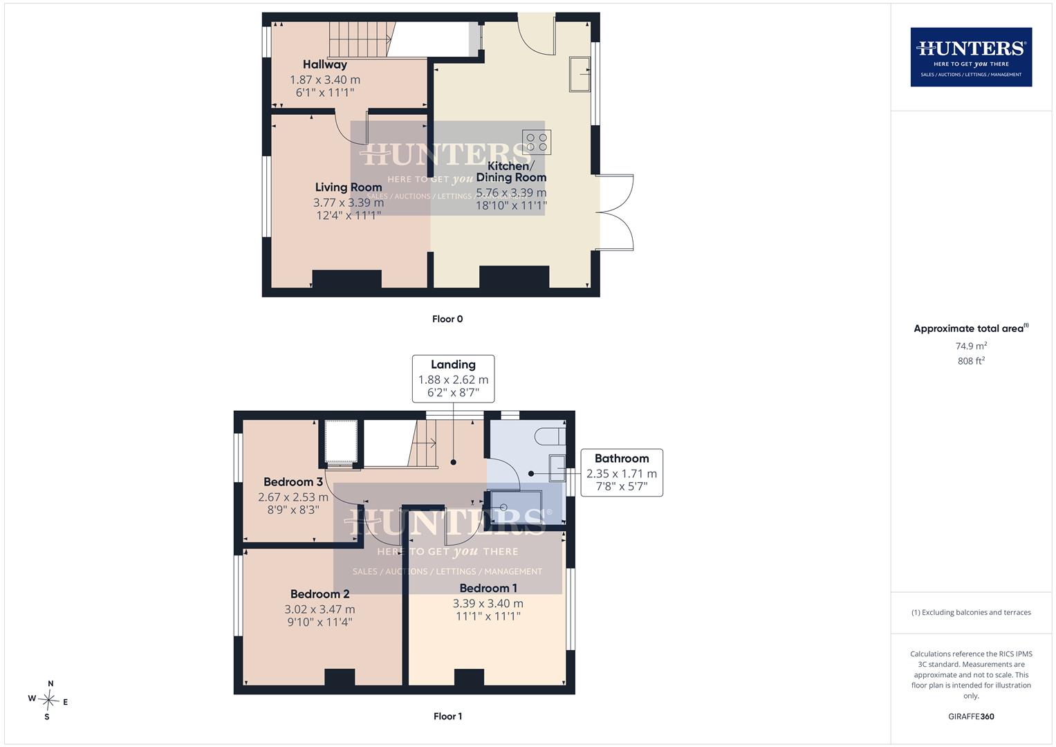 16, Farrow Drive, Sunderland floorplan