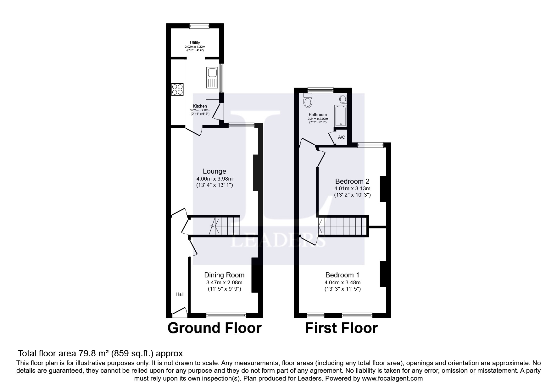 84, Minshull New Road, Crewe floorplan