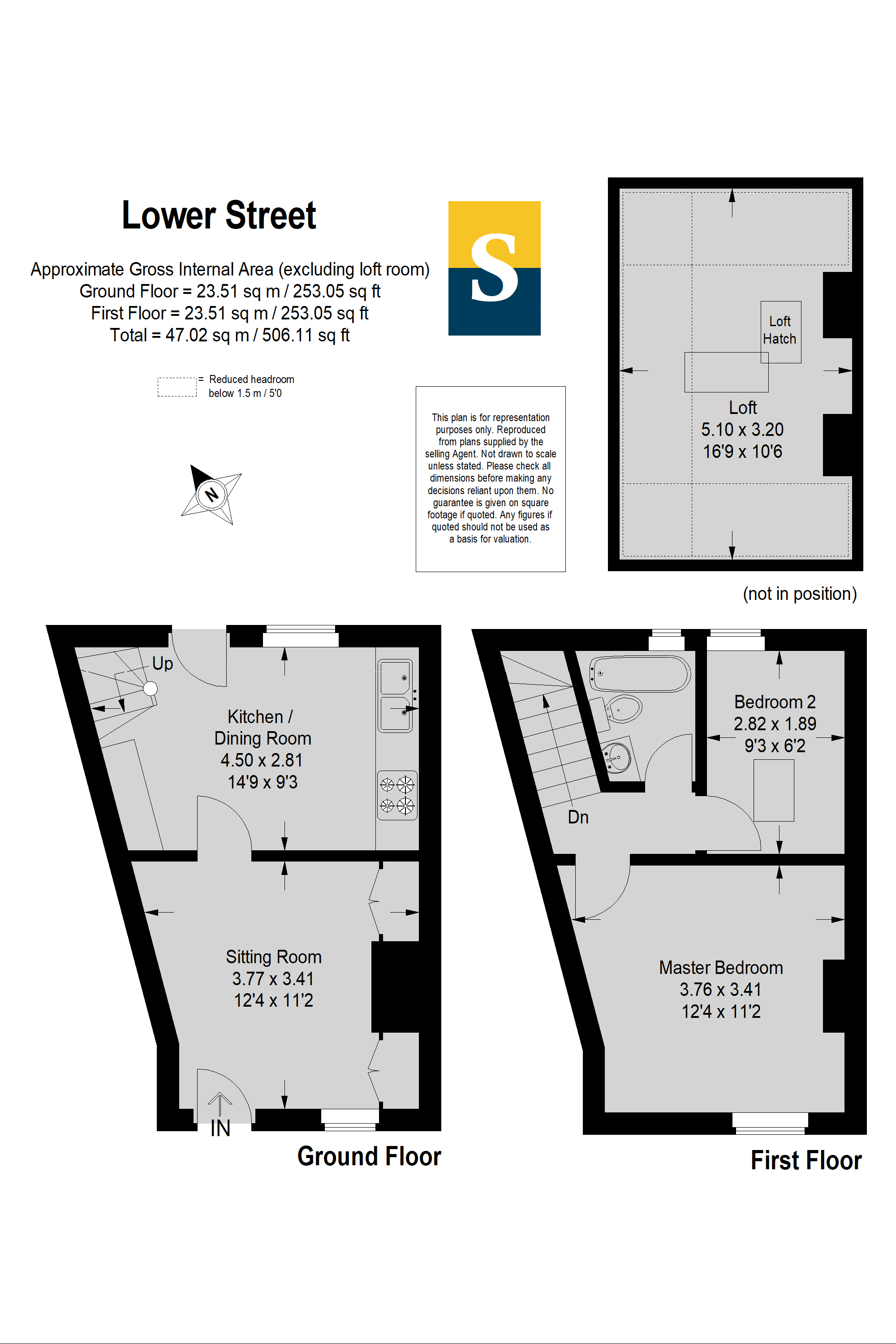 28, Lower Street, Surrey floorplan