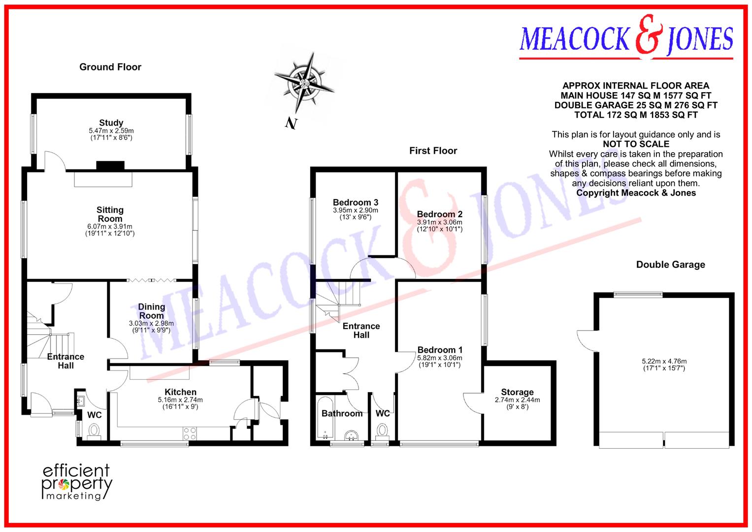 The Briars, 1 Mulberry Hill, Brentwood floorplan