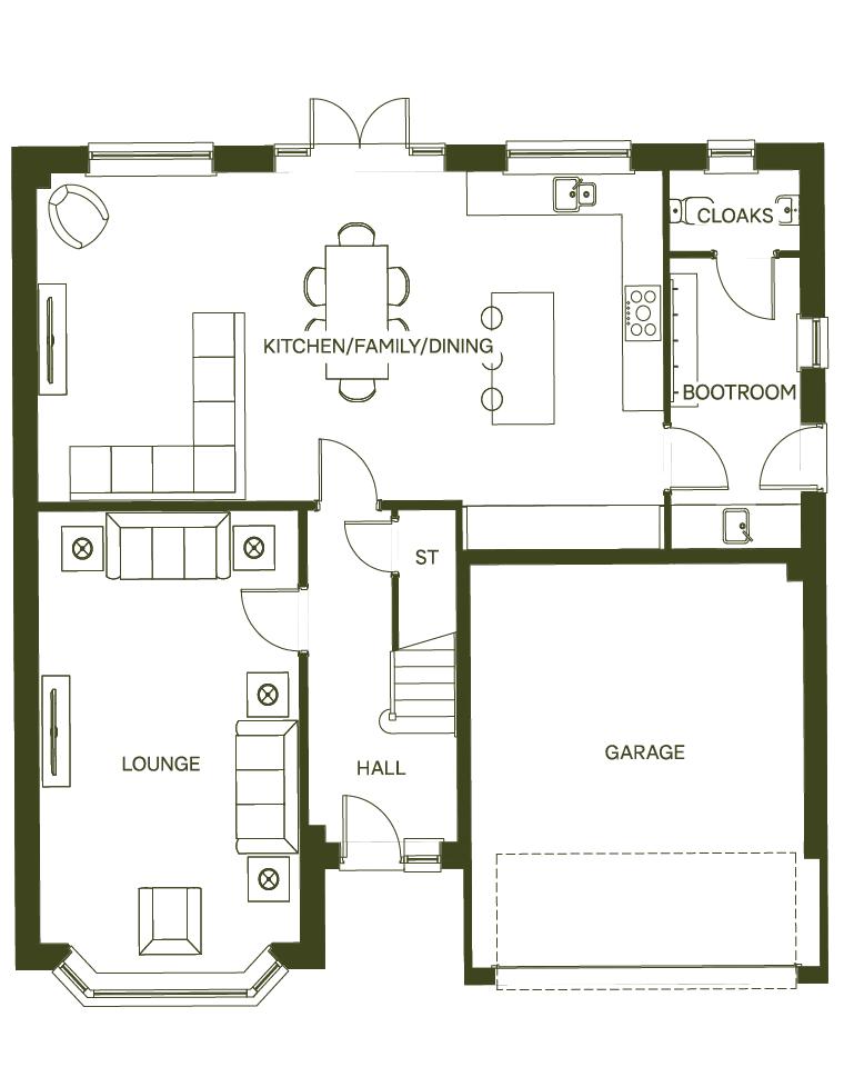 The Cambridge, Lower Hays, Daresbury floorplan
