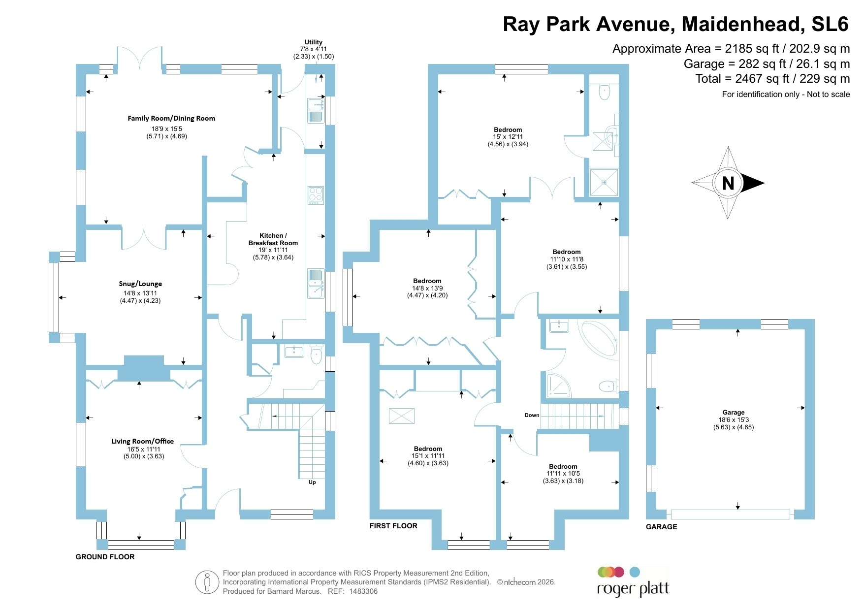 71, Ray Park Avenue, Maidenhead floorplan