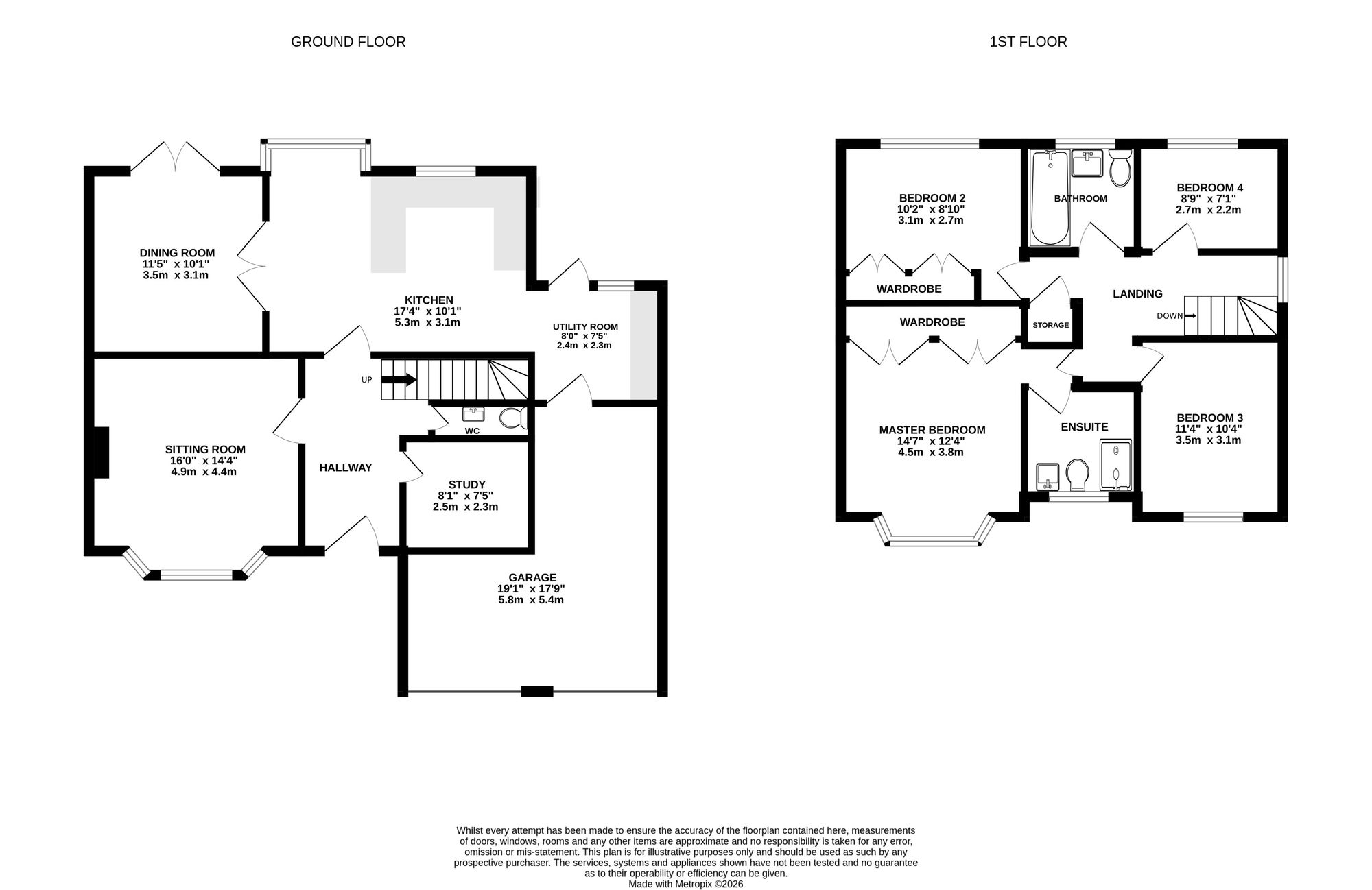 17 York Close, Hampshire floorplan