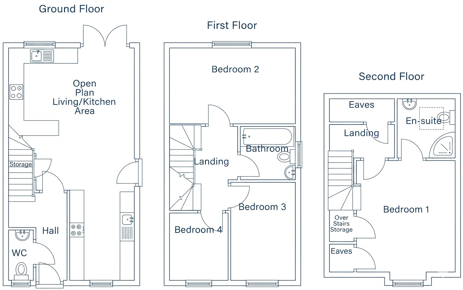 3, Oakenhead Green, Lancashire floorplan