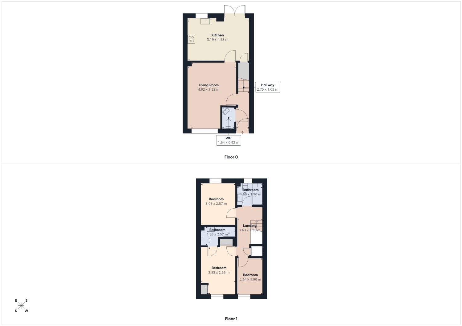4, Whitecross Grove, Leeds floorplan