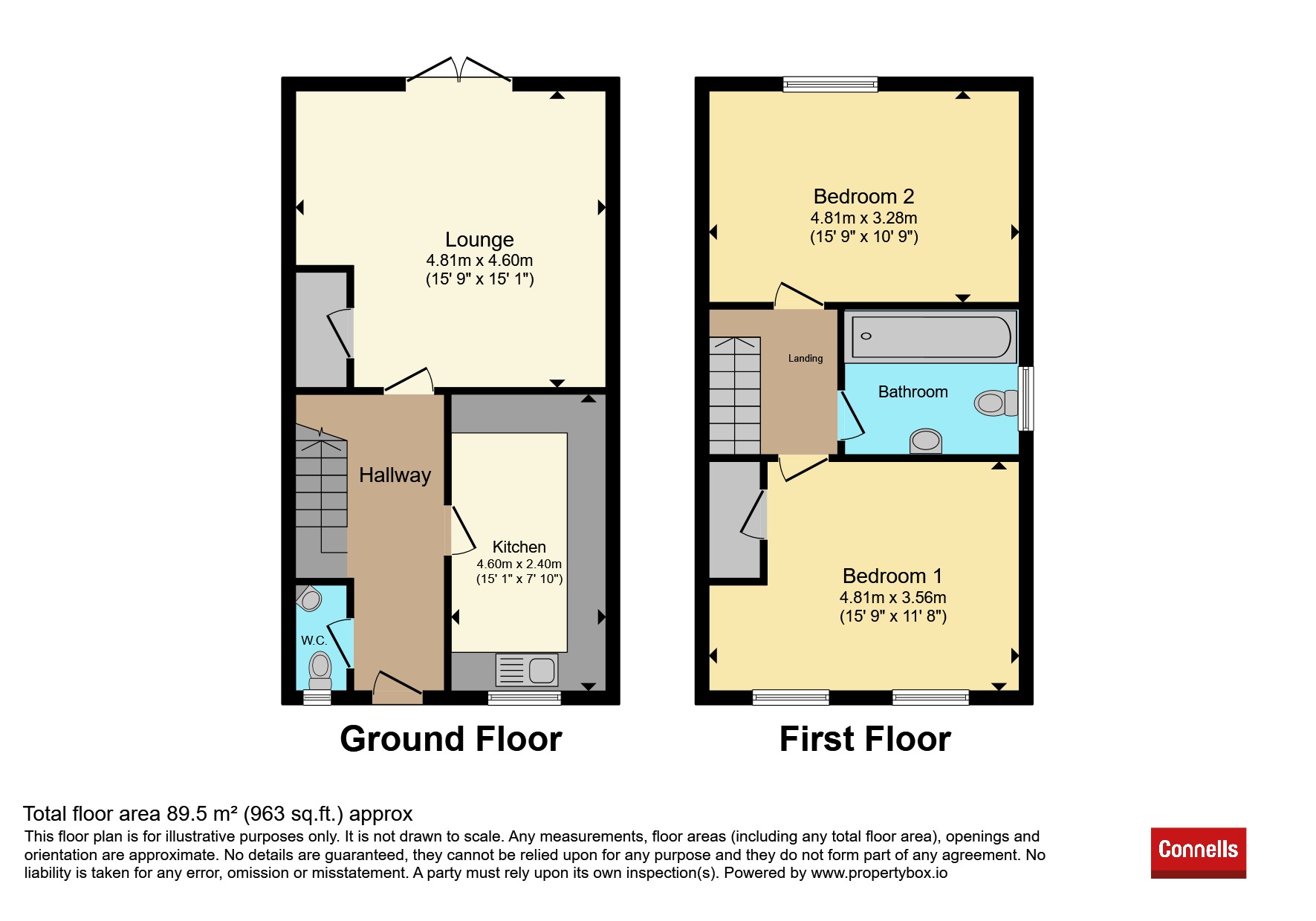 12, Citizens Way, Wednesbury floorplan