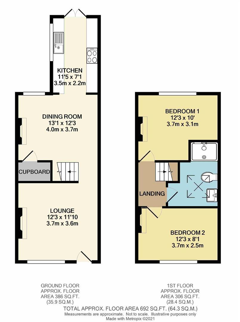 14, Attercliffe Road, Manchester floorplan