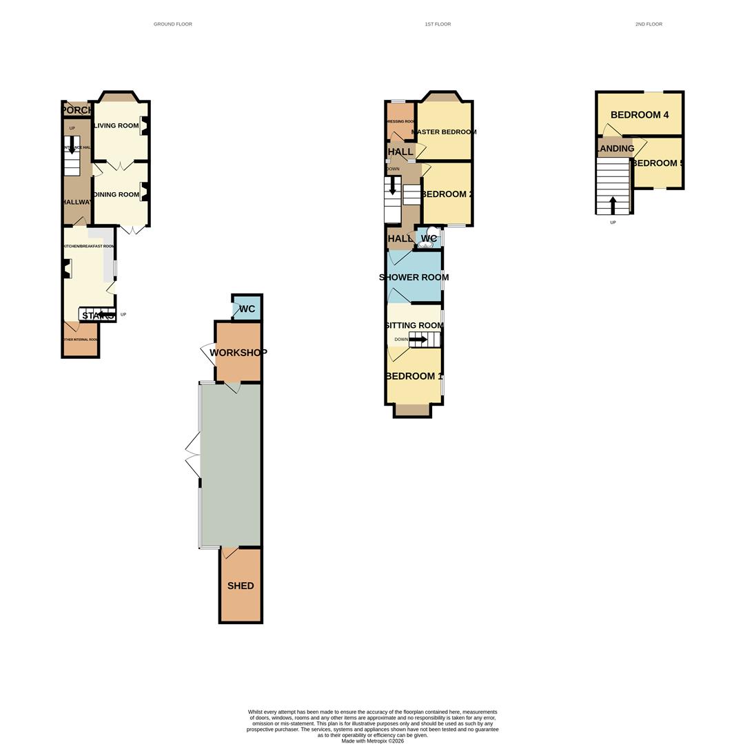 60, Eastgate, Hornsea floorplan