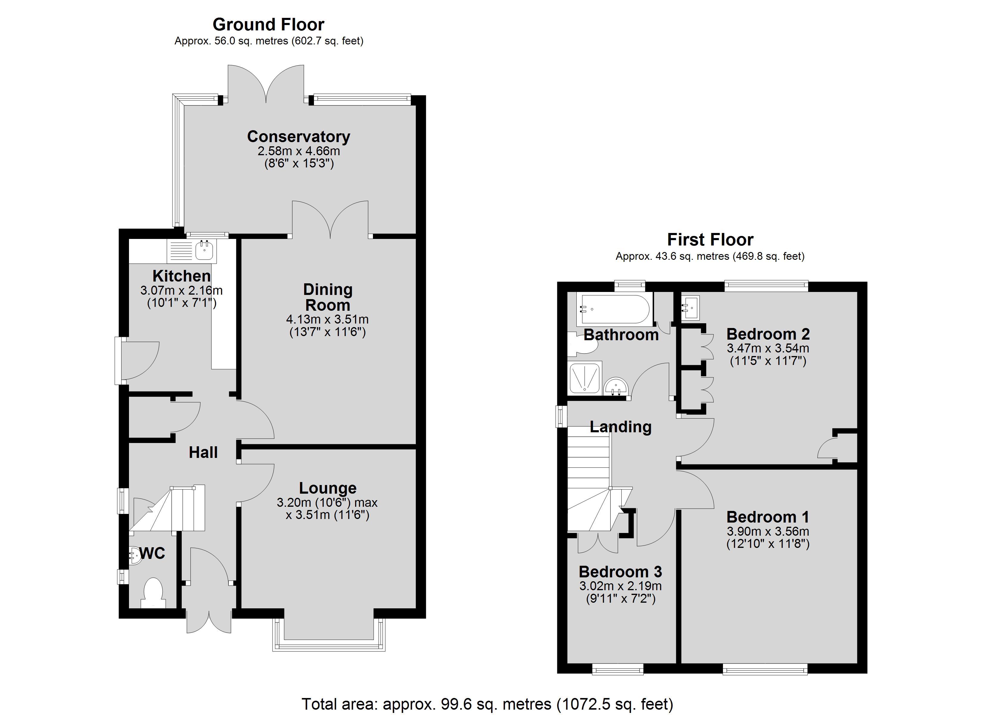 12, Moorland Avenue, Lincoln floorplan