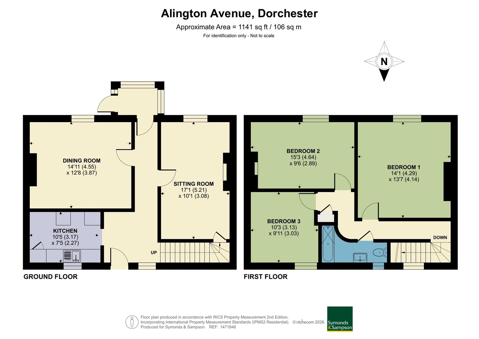 5 Fordington Farm Cottages, Alington Avenue, Dorchester floorplan