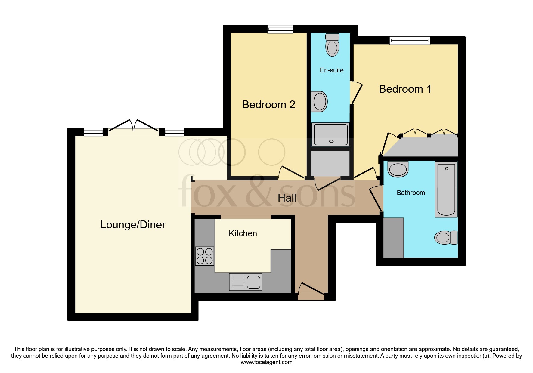 Wimborne Road, Bournemouth floorplan