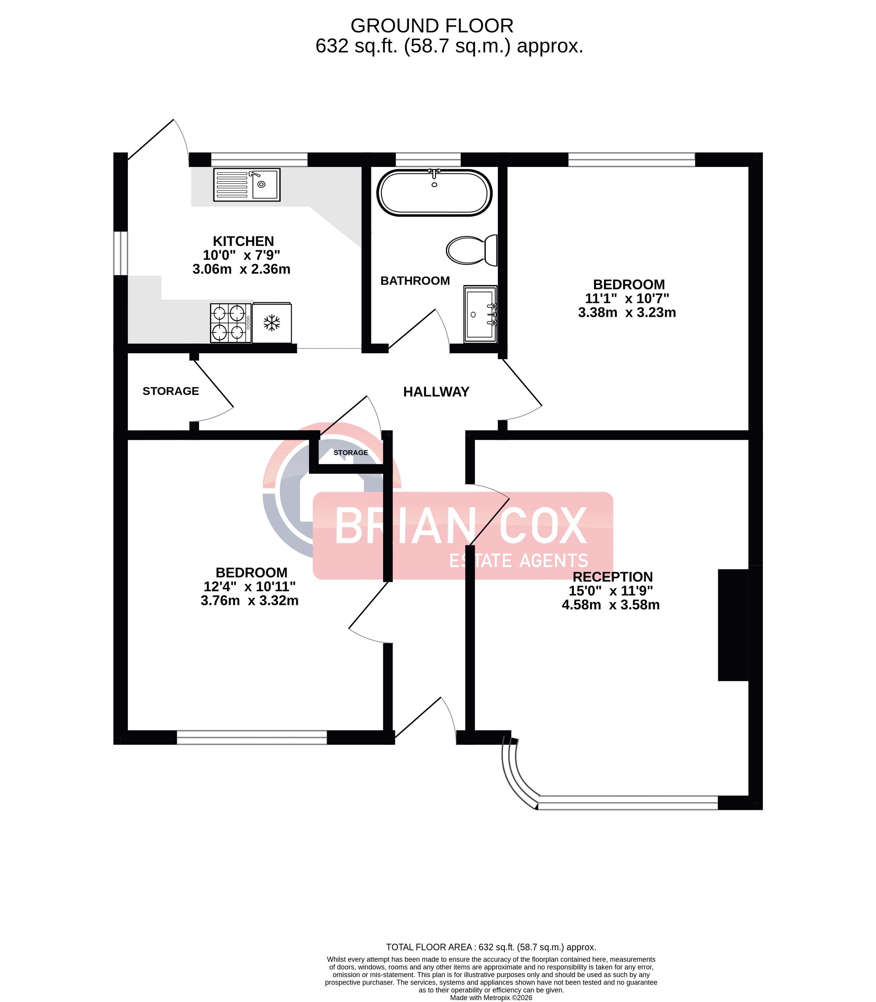 Clifton Road, Greenford floorplan