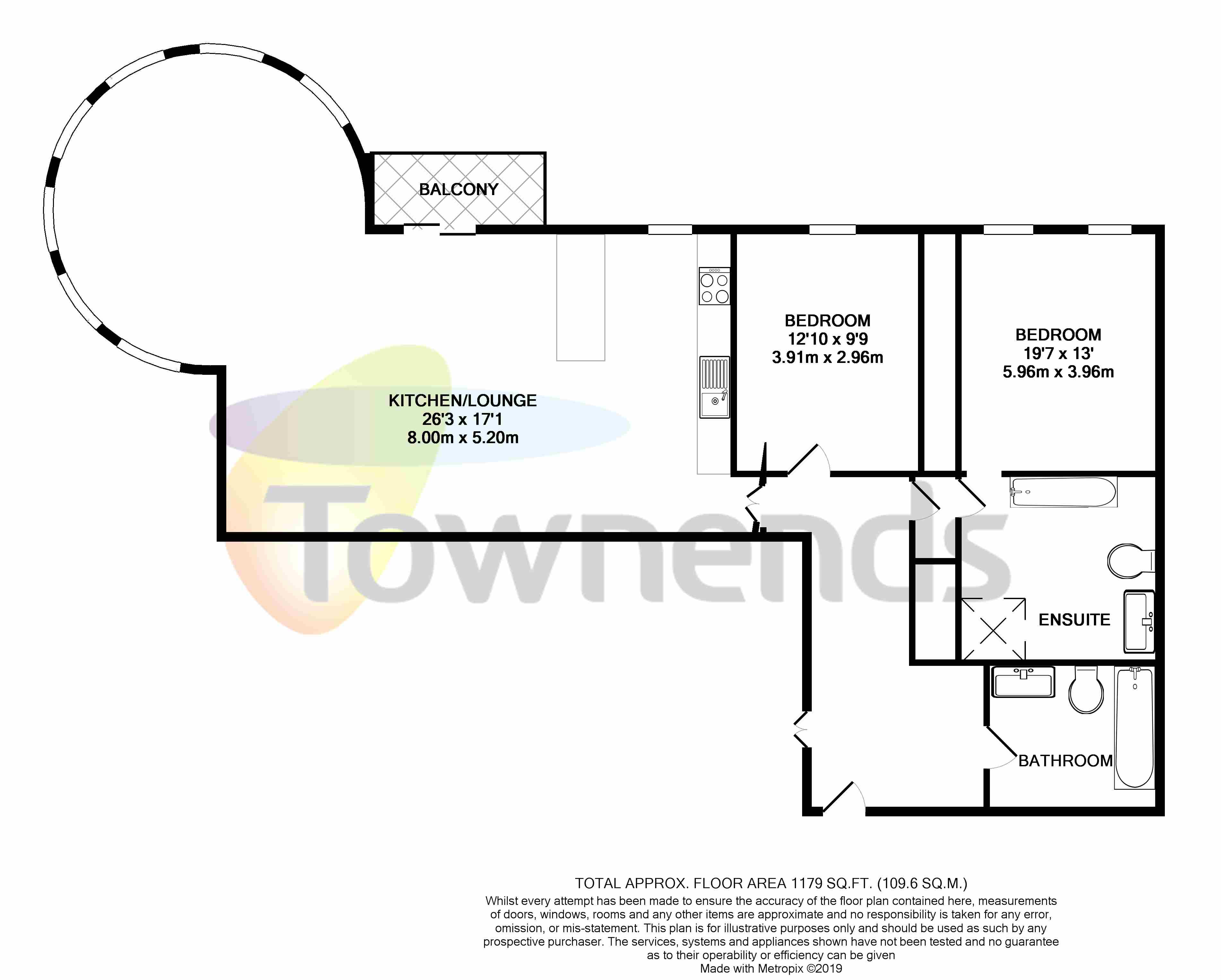 2 Bedrooms Parking/garage to rent in Terrano House, 40 Melliss Avenue, Richmond TW9