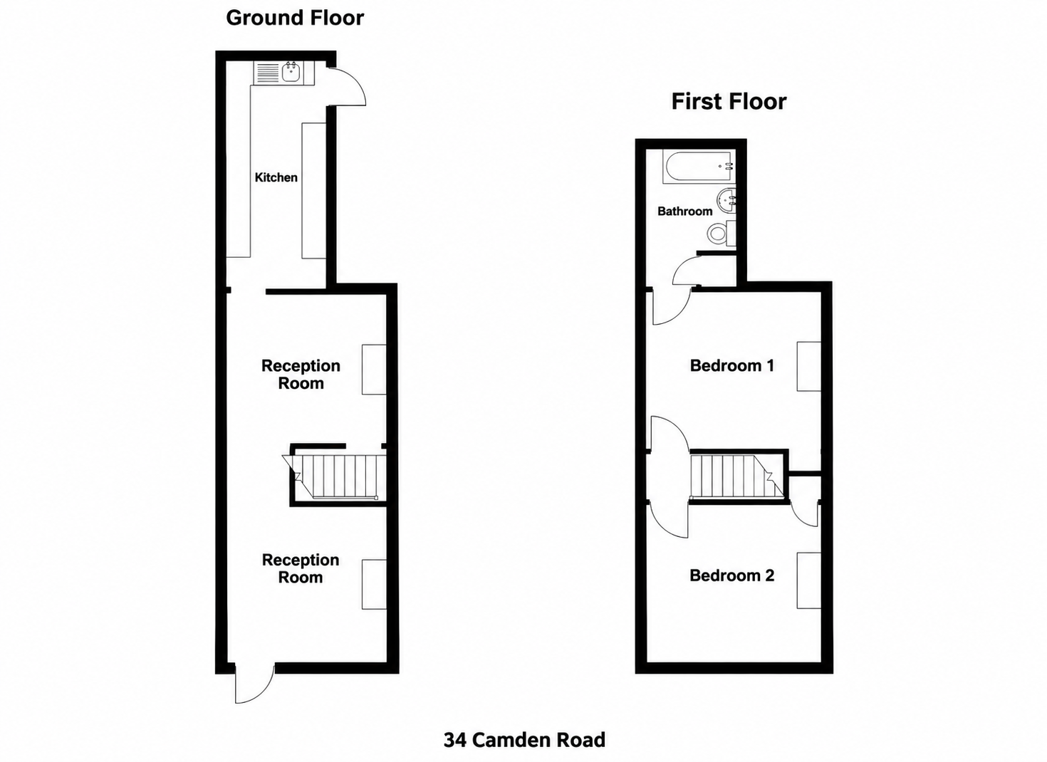 34, Camden Road, Suffolk floorplan