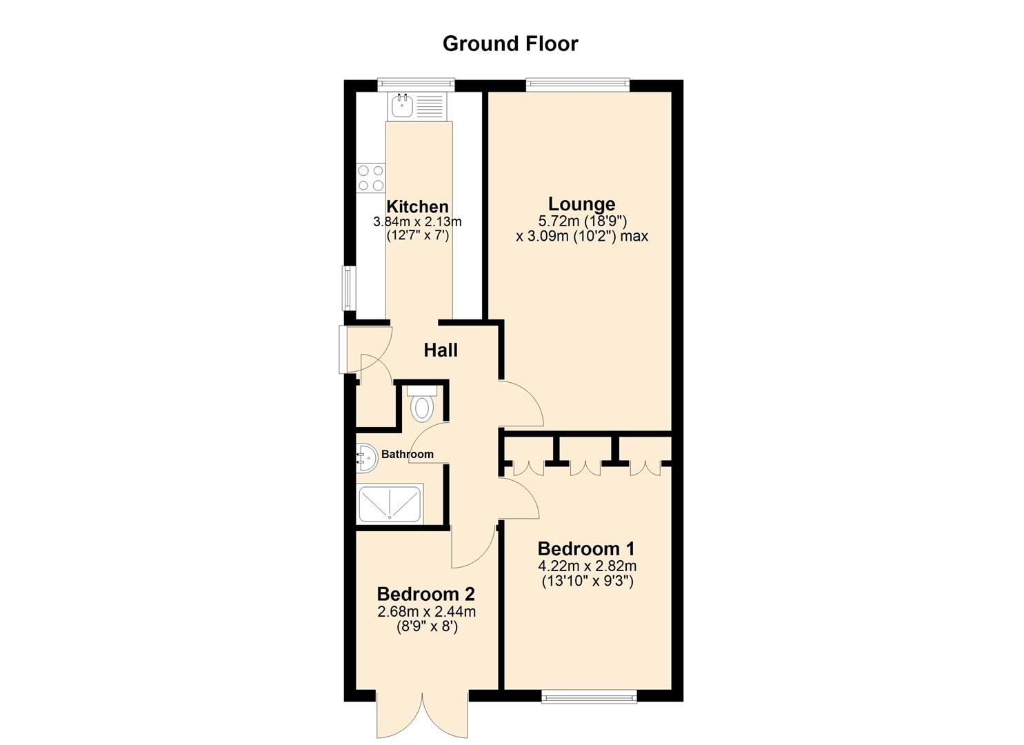 635, Newtondale, Hull floorplan