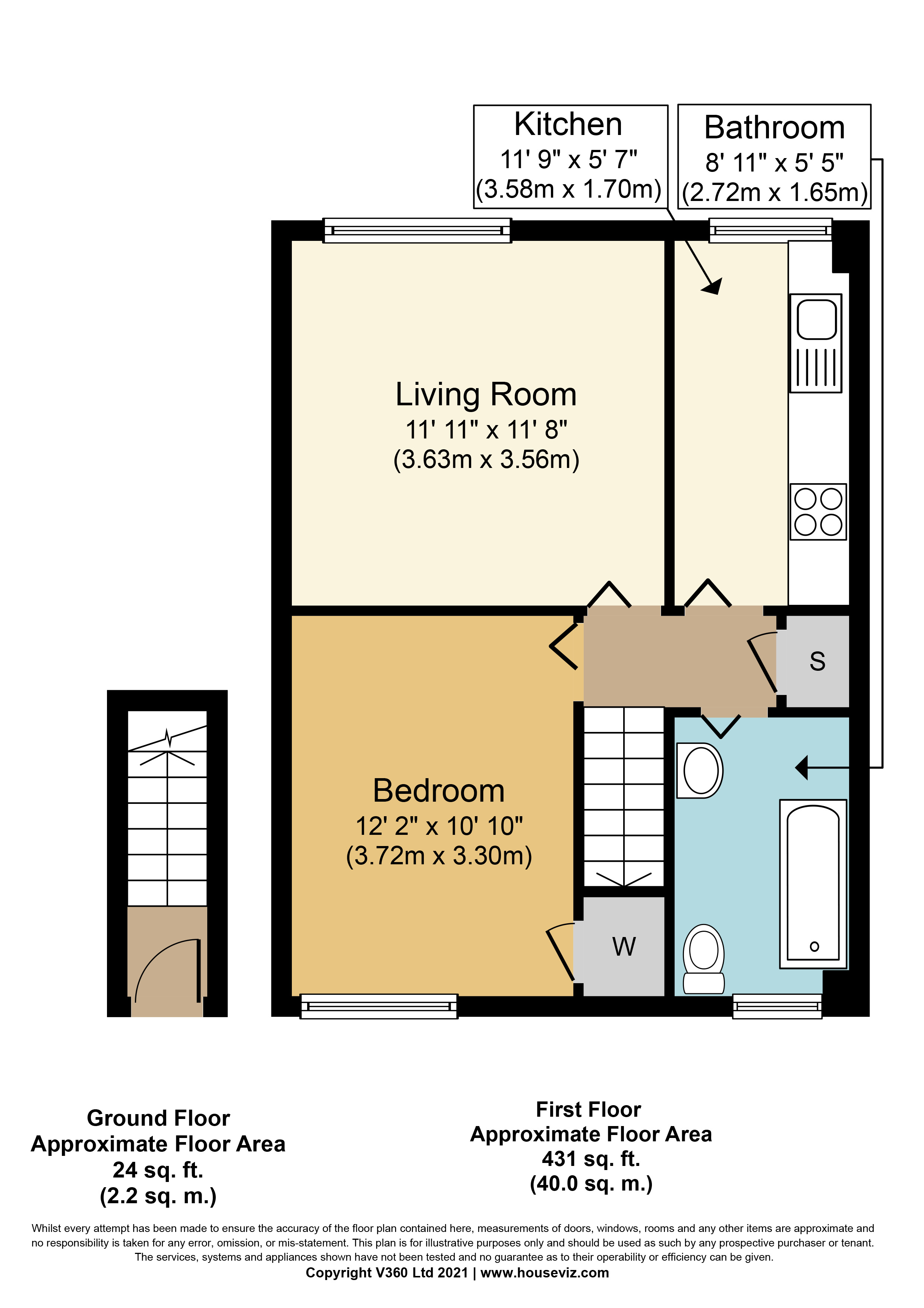Edward Walk, Stoke Grange, Aylesbury HP21, 1 bedroom for