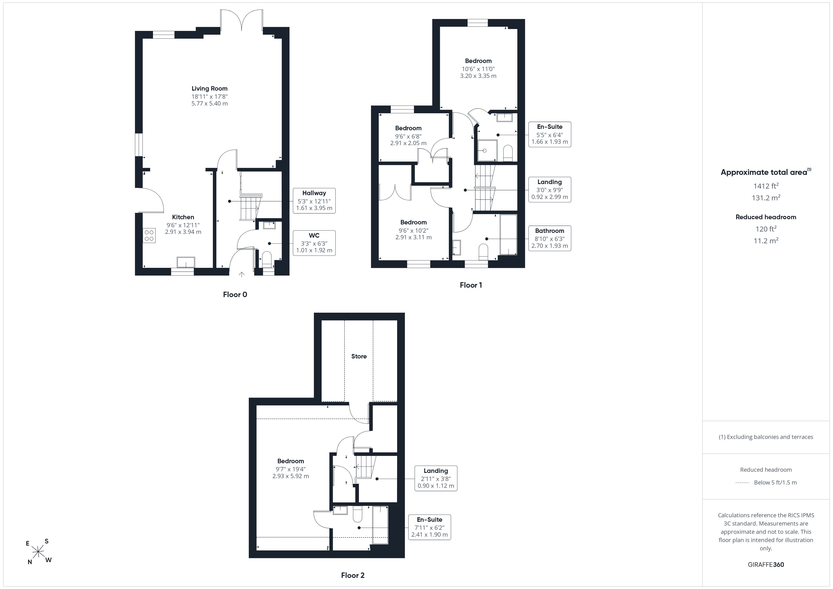 6 Collins Green,, School Road, Colchester floorplan