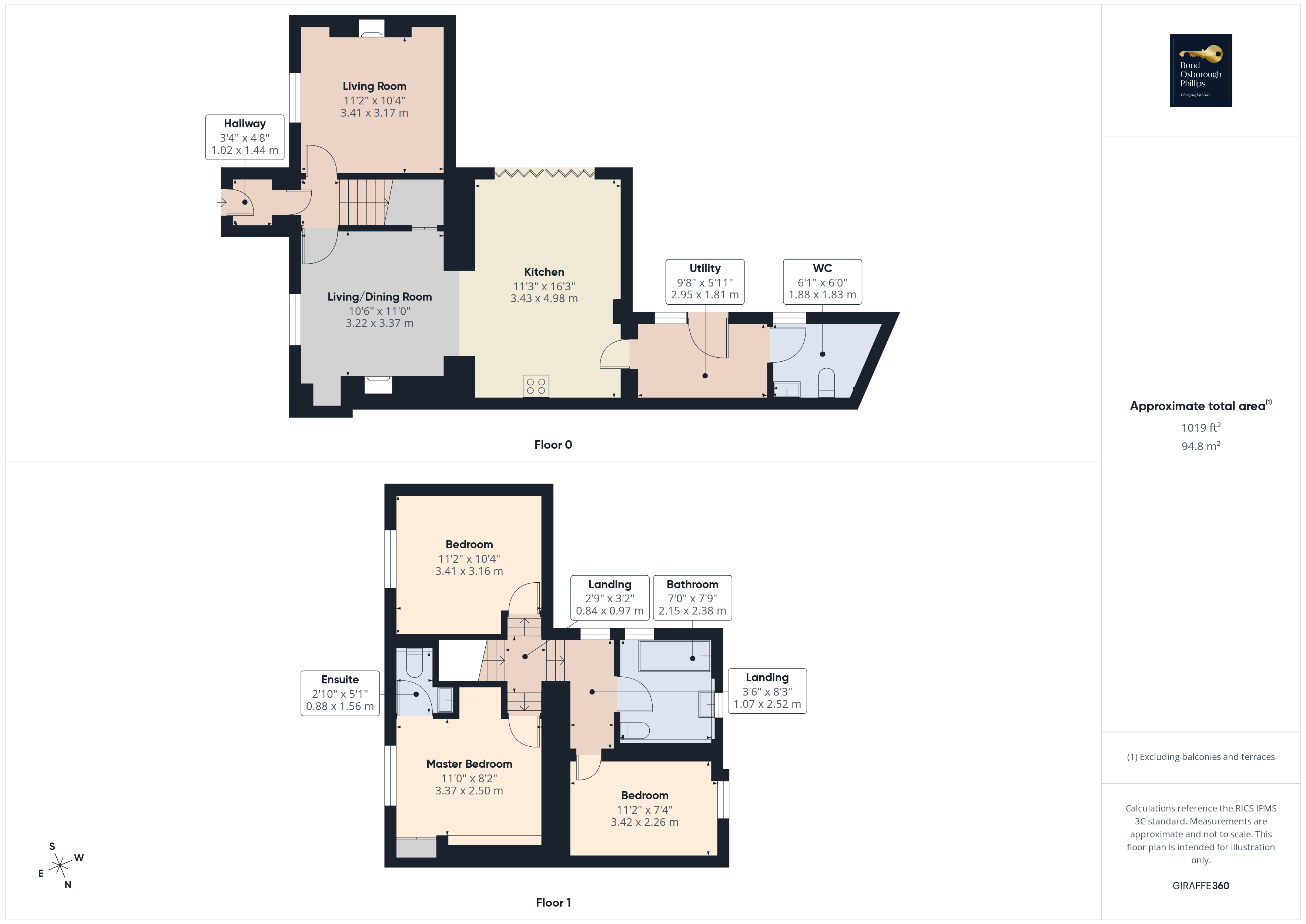 Hugus,, Churchtown, Bodmin floorplan