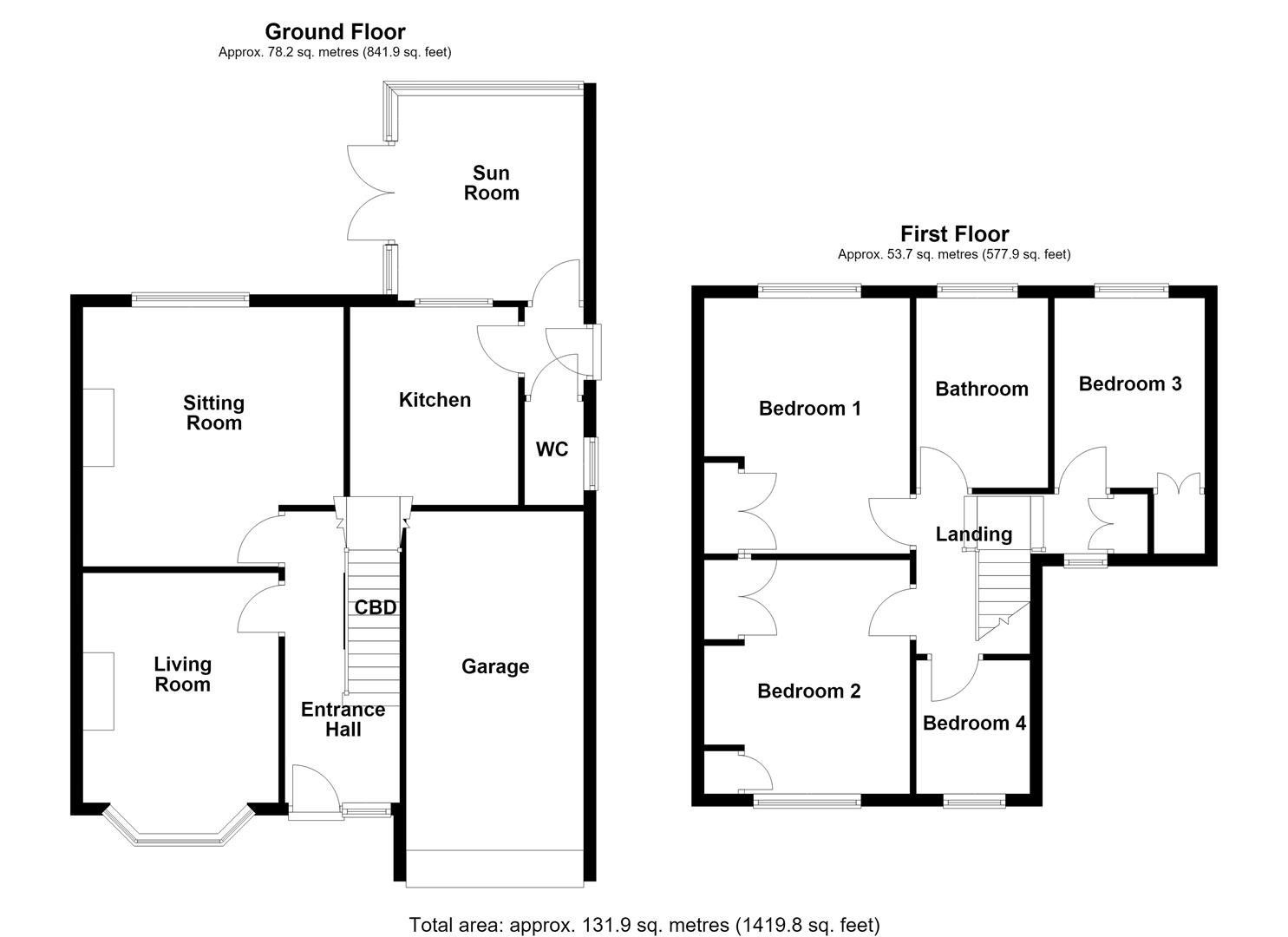 7, The Crescent, Altofts floorplan